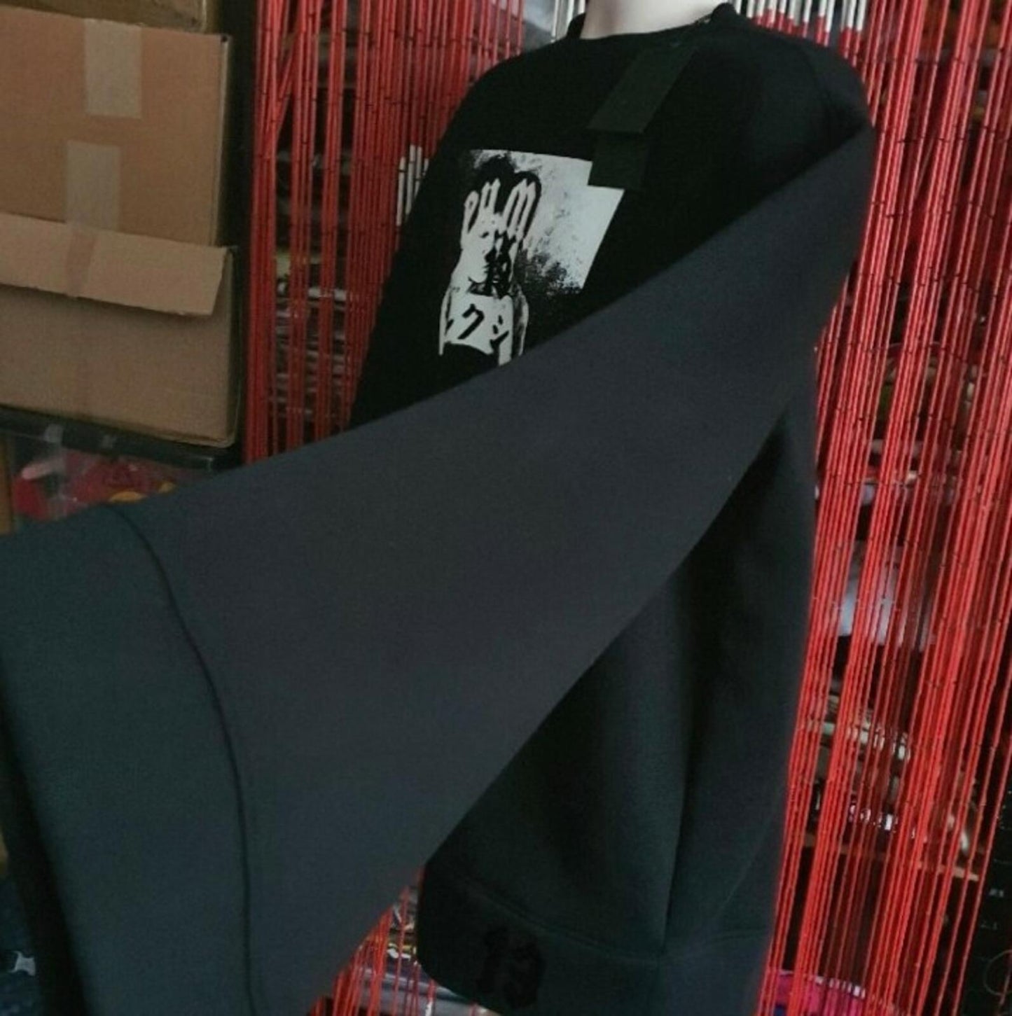 Puma by Rihanna SAMPLE Fleece Crewneck Fendi Black Size M