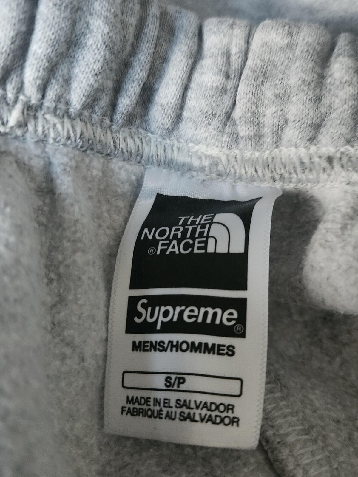 SS23 Supreme x The North Face sweatshort Size S small shorts 30 Heather Grey