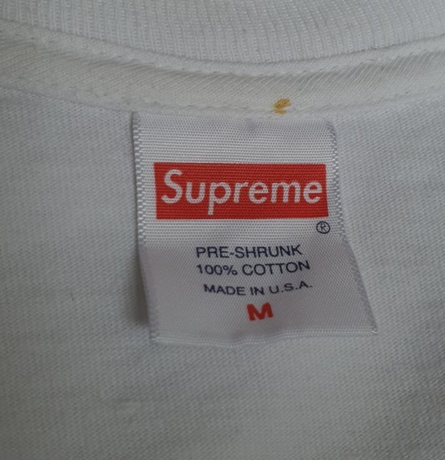 FW19 Supreme Heaven and Earth tee size M medium T-shirt white