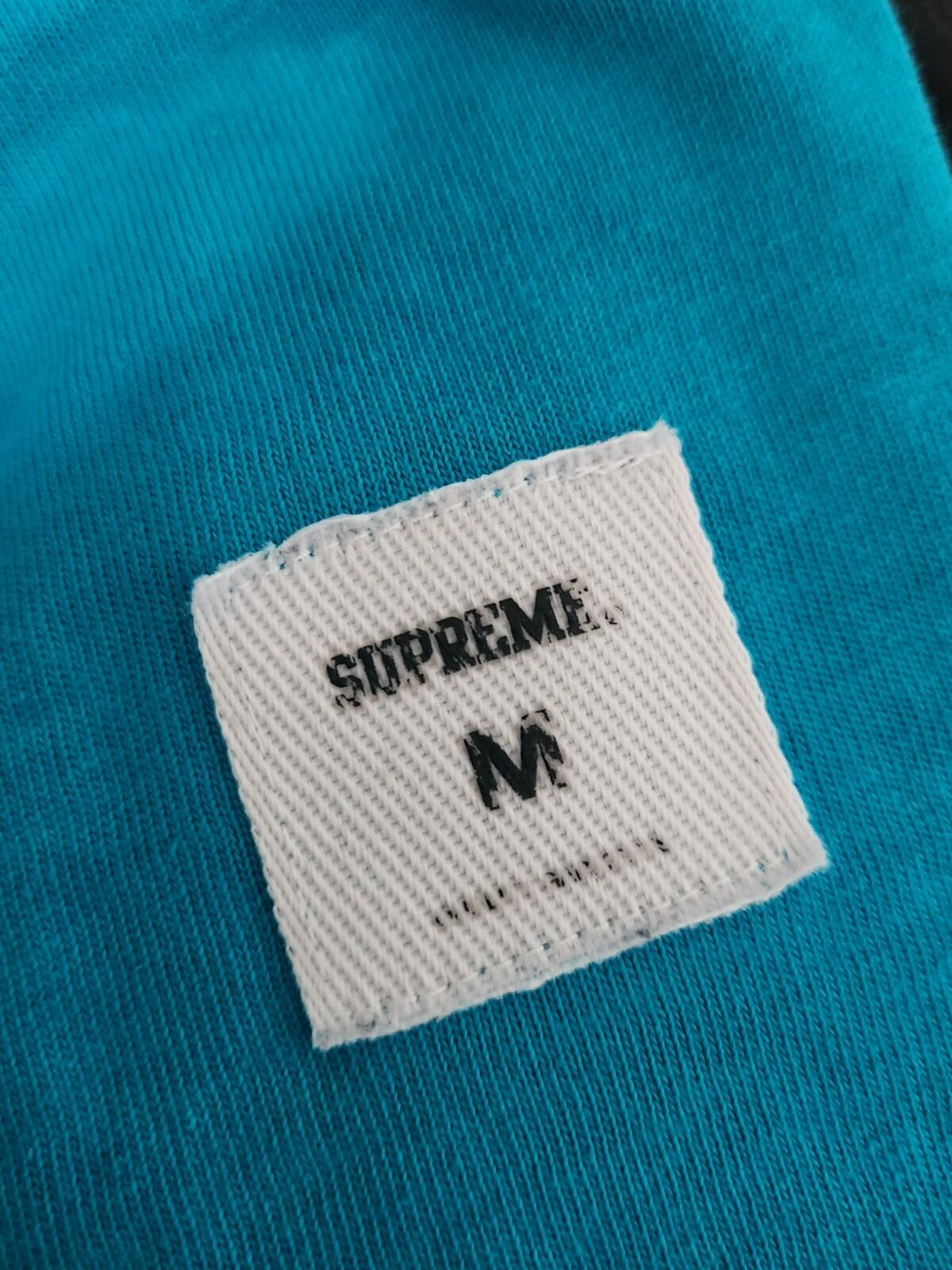 SS18 Supreme Splatter Tank Top Tee Teal Size M