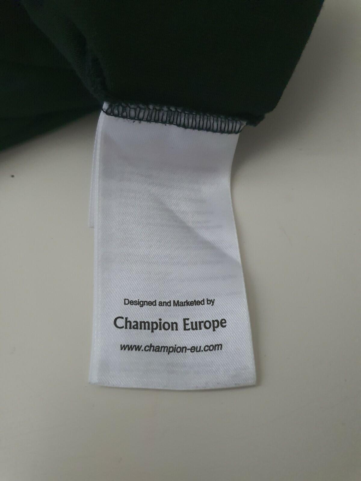 Champion by Wood Wood Alec Tee black tee L Large T-shirt W.W. Made in Italy