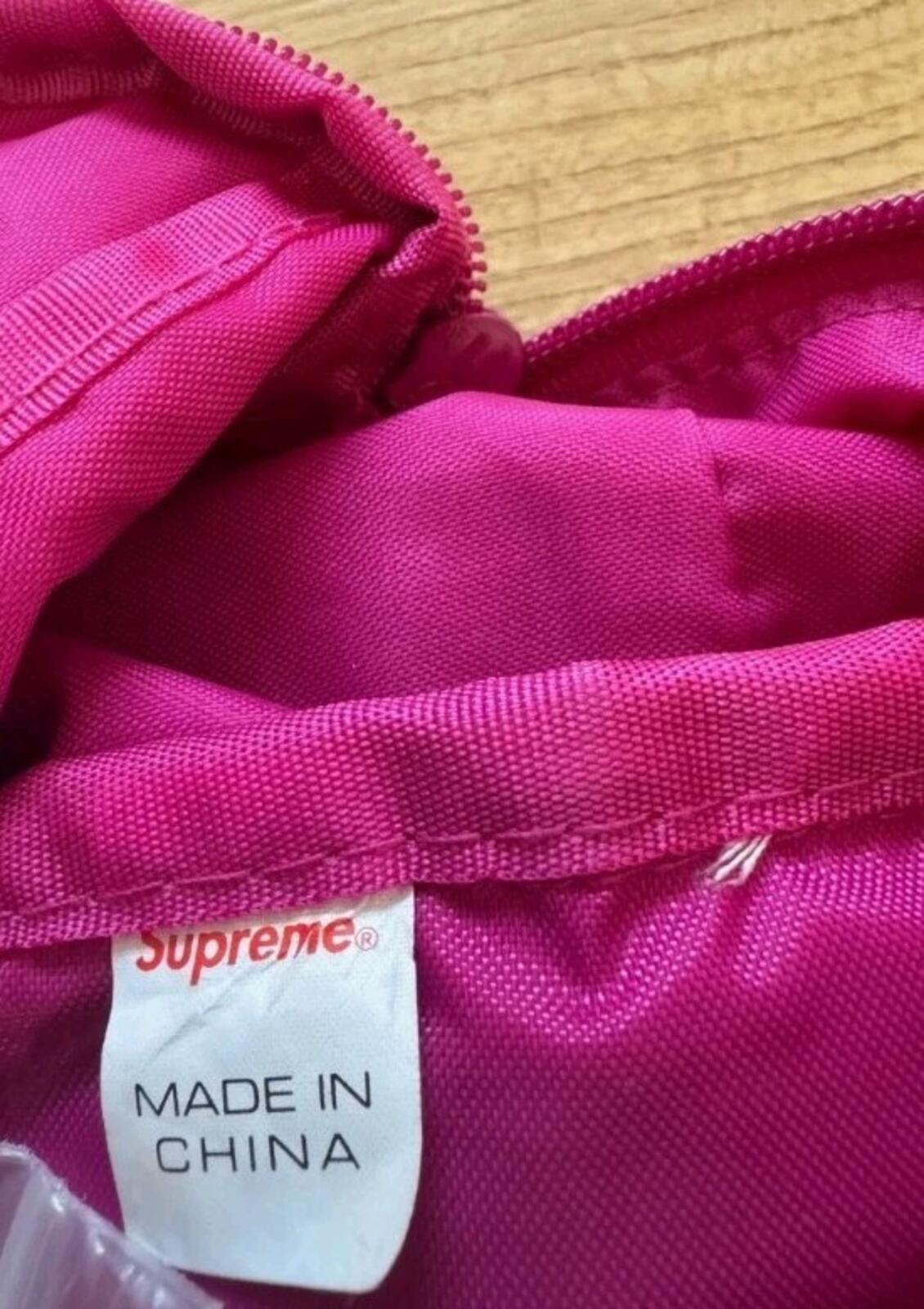 SS17 Supreme Waist bag Cordura fabric Belt Bum Shoulder Magenta Pink