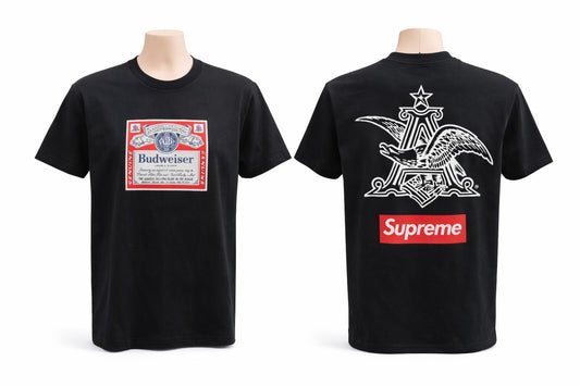 SS09 Supreme x Budweiser Tee Black Size M