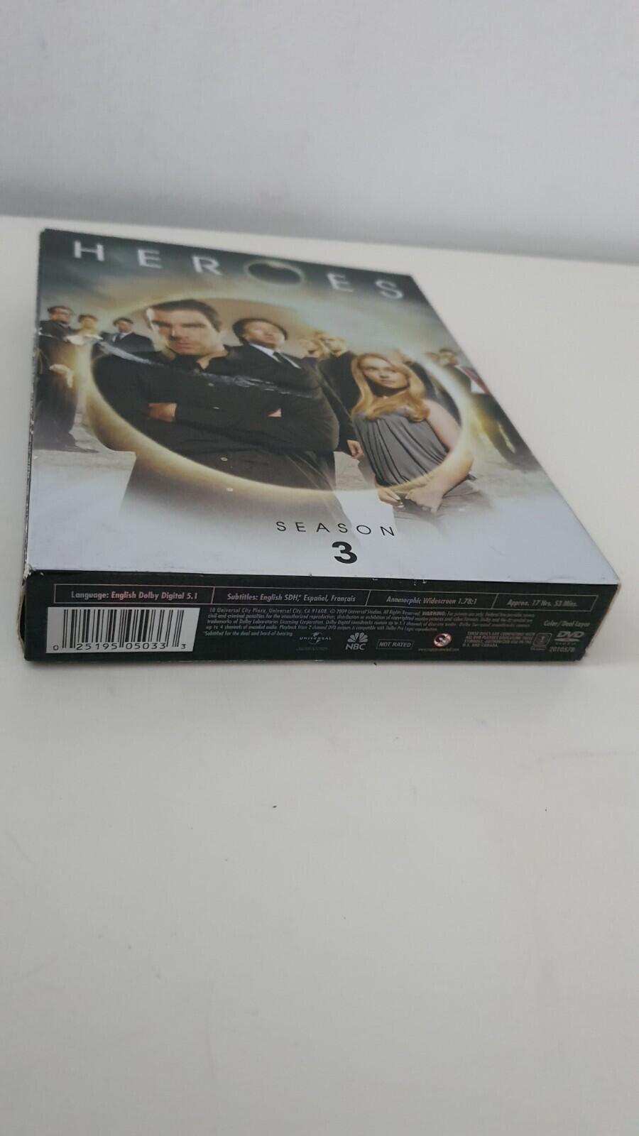 HEROES - Season 3 - Complete 6x discs DVD box set TV series