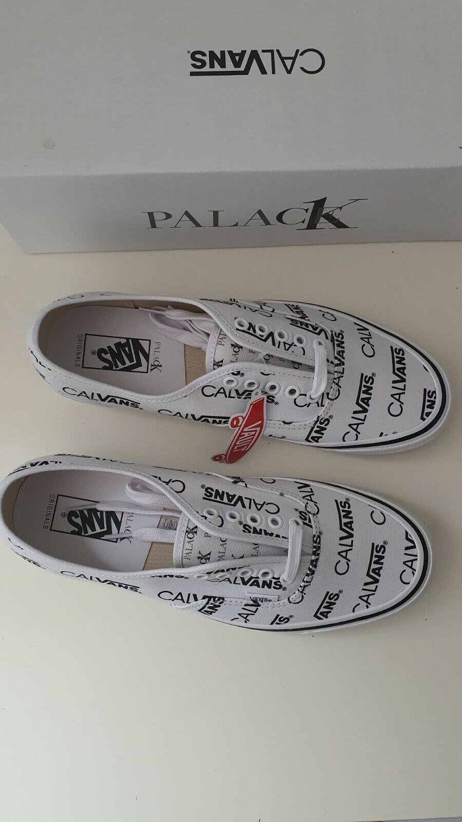 SS22 Palace Vans Calvin Klein CK1 Calvans Authentic US 11 UK 10 EUR 44.5 white