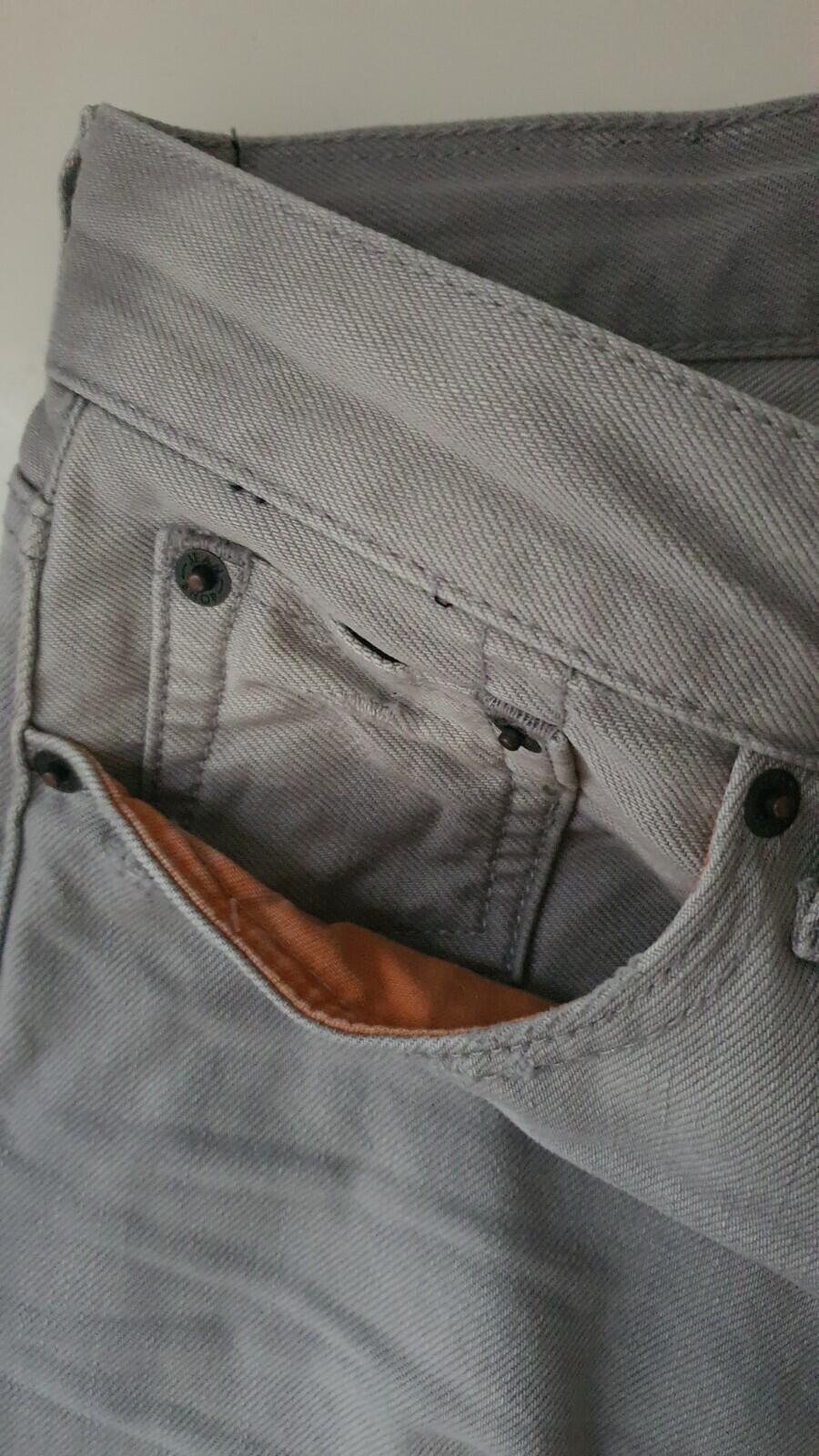 JEAN SHOP Mick  Jeans Washed Grey Denim Size W30 L32 Medium