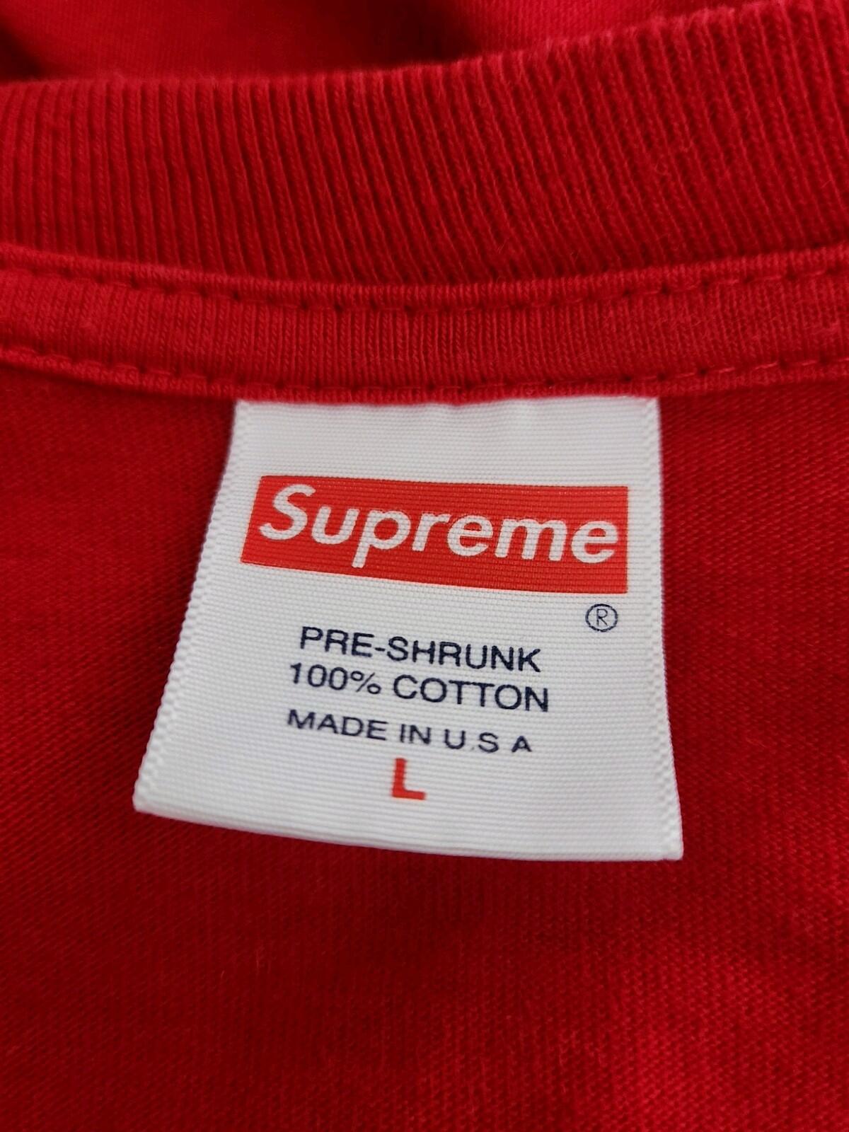 FW18 Supreme 1994 L/S Tee Red Longsleeve T-shirt Size L Large Top