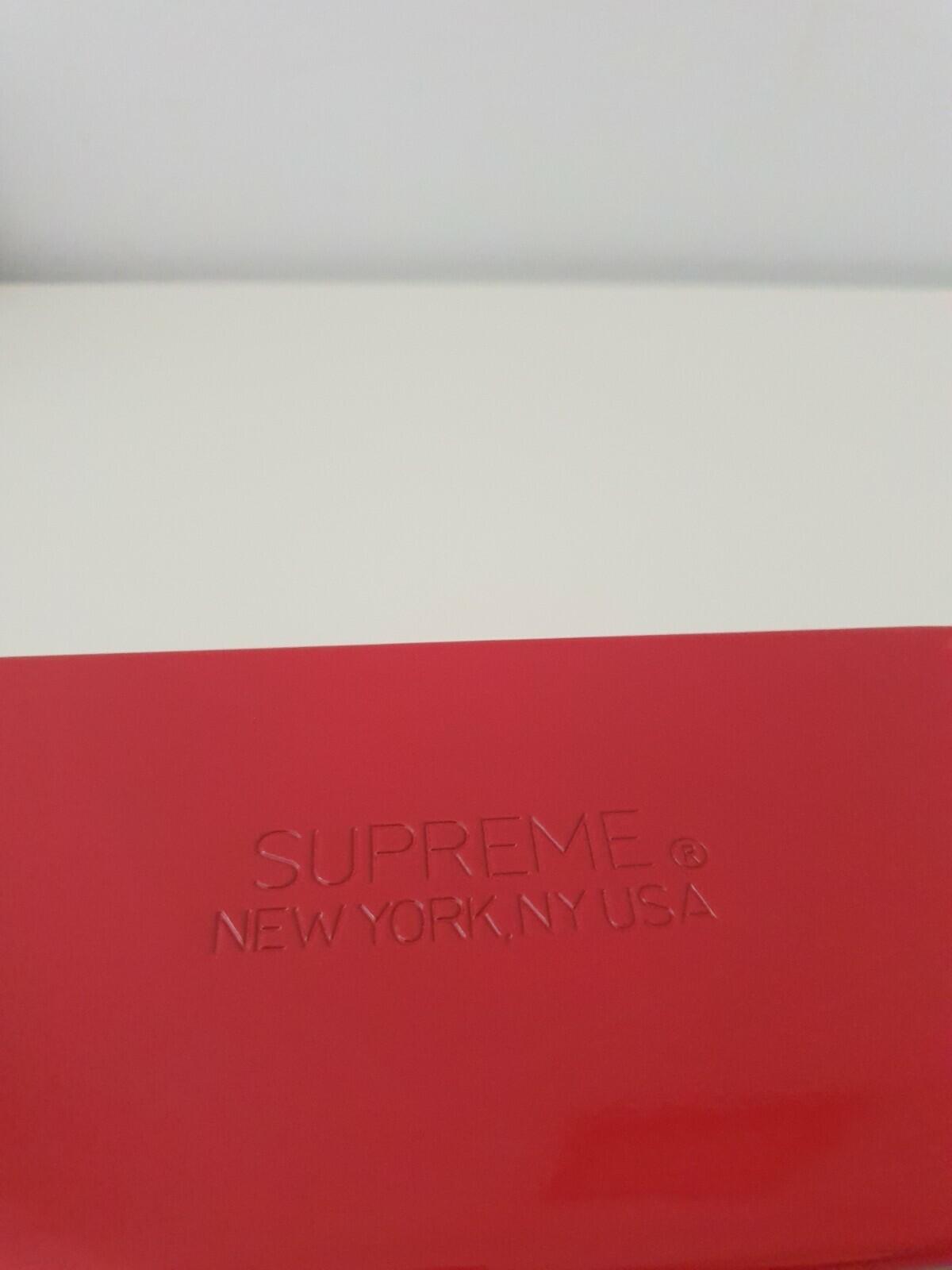 SS13 Supreme large flip top metal box red Rare Accessory Vintage 2013