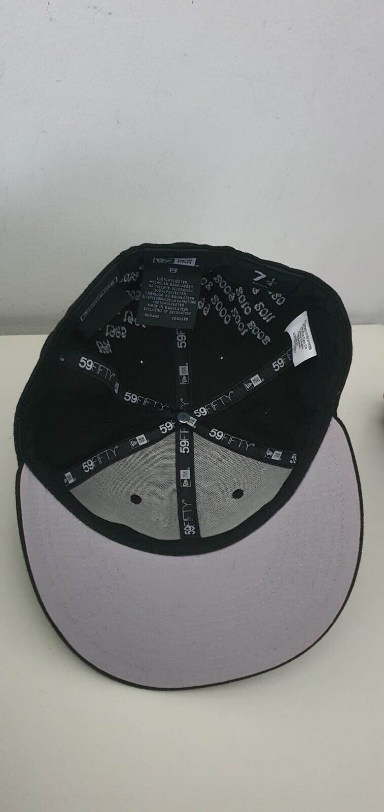 SS21 Supreme Champions Box Logo New Era size 7 1/4 black cap hat snapback