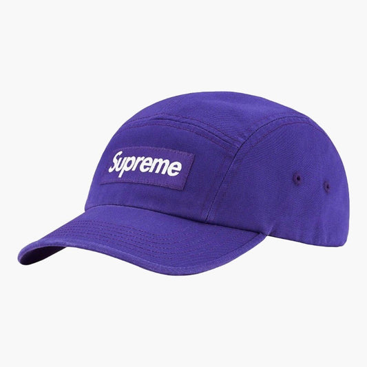 Gorra Camp Chino Twill Washed Supreme FW21 Morada