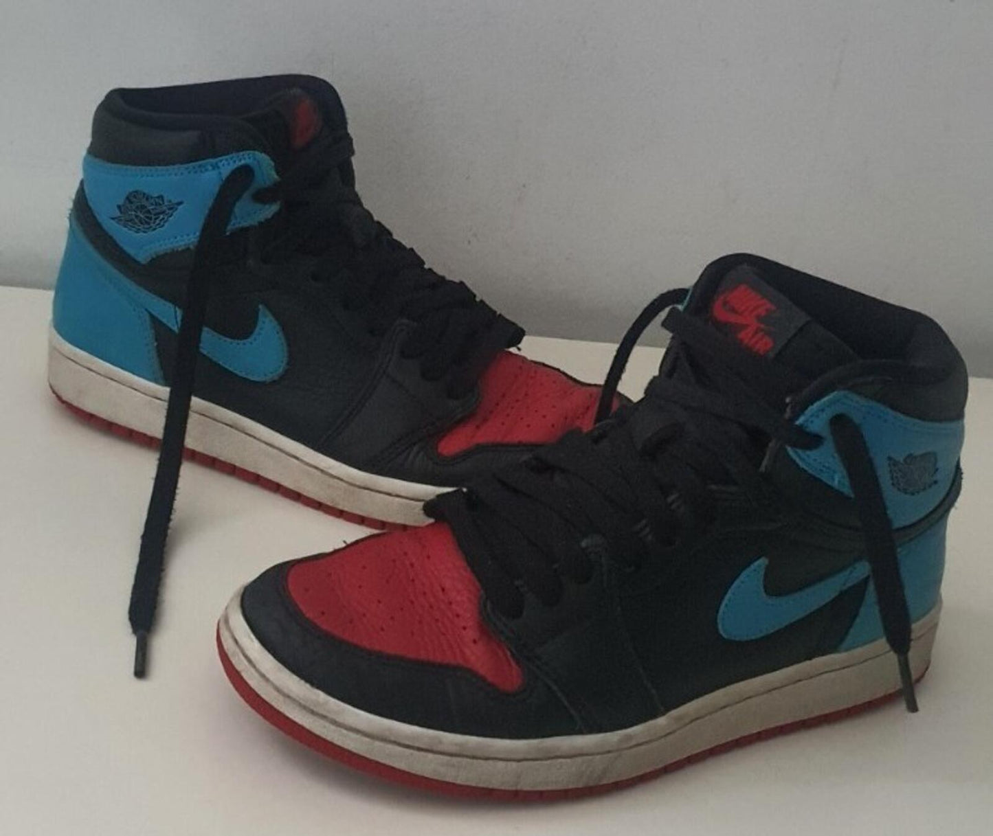 AIR JORDAN 1 Retro High UNC to Chicago Shoes women trainers UK 5 US 7.5 EUR 38.5