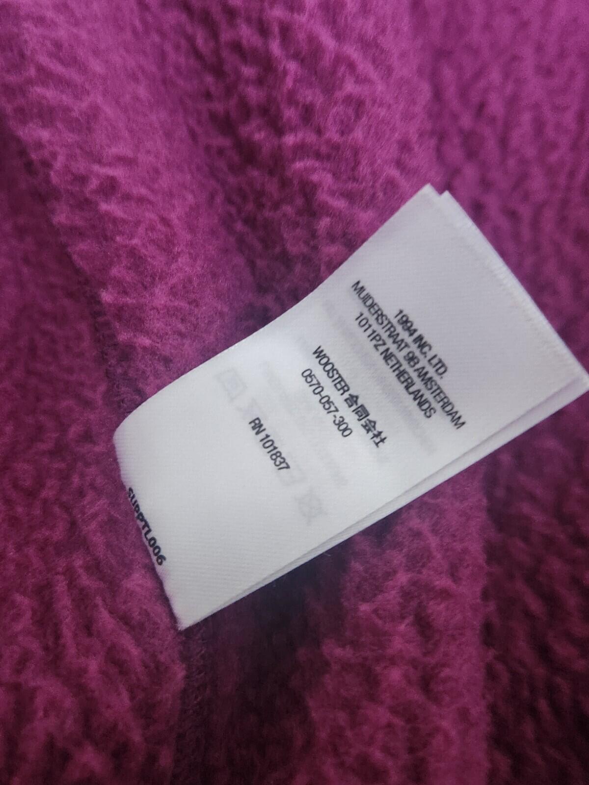 FW21 Supreme GORE WINDSTOPPER Hooded Sweatshirt Plum Size S Water Resistant