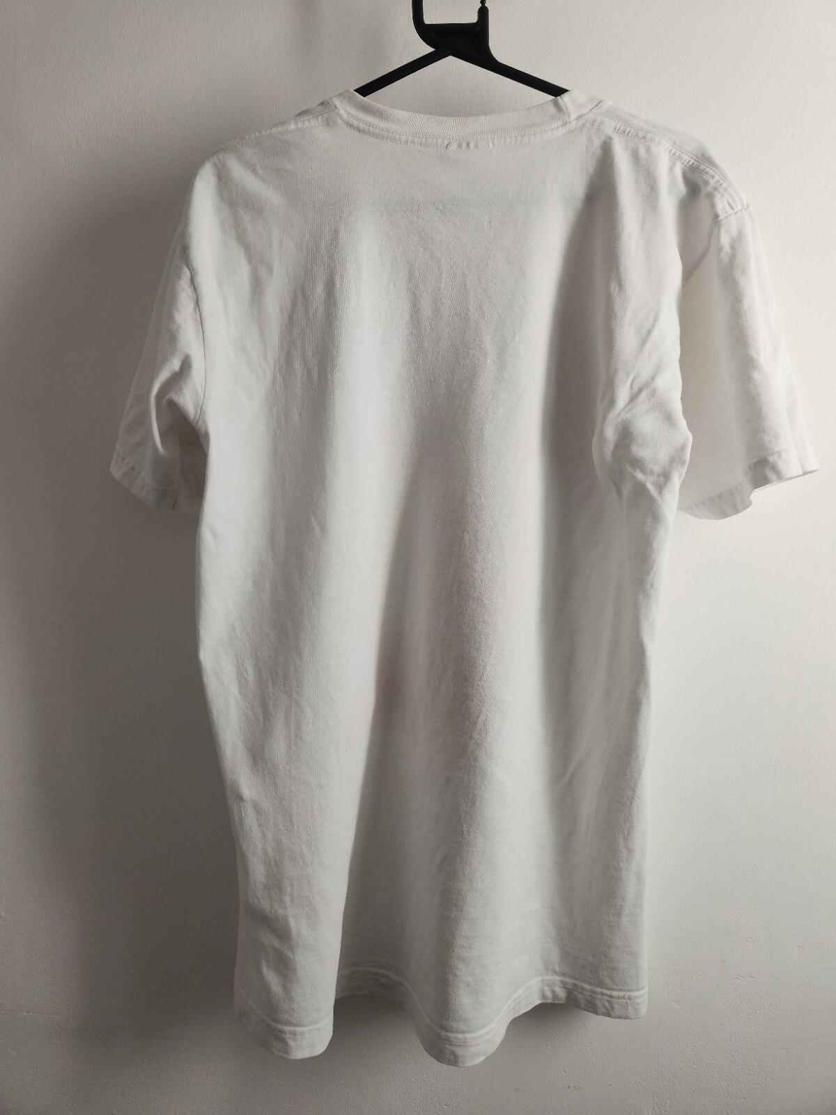 SS14 Supreme Industrial Tee Size L White Vintage T-shirt 014