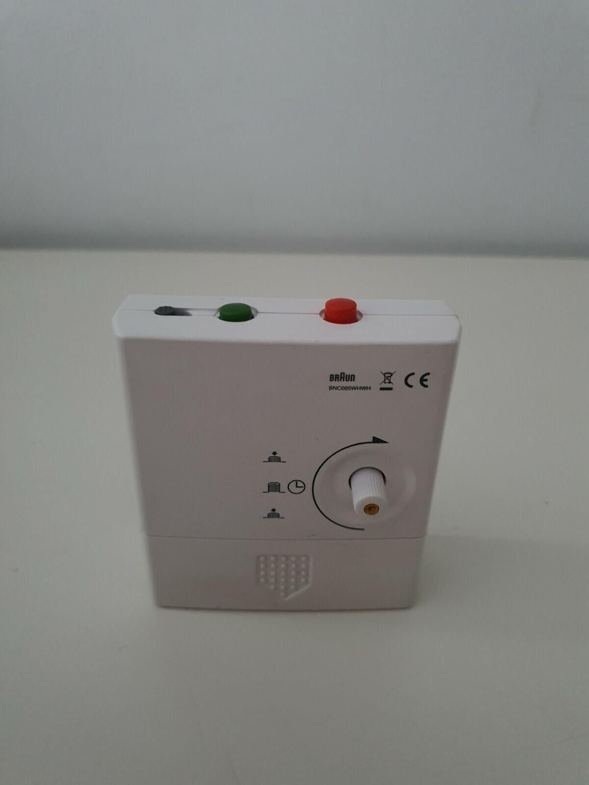 SS15 Supreme x Braun Travel Alarm Clock white small box logo Rare