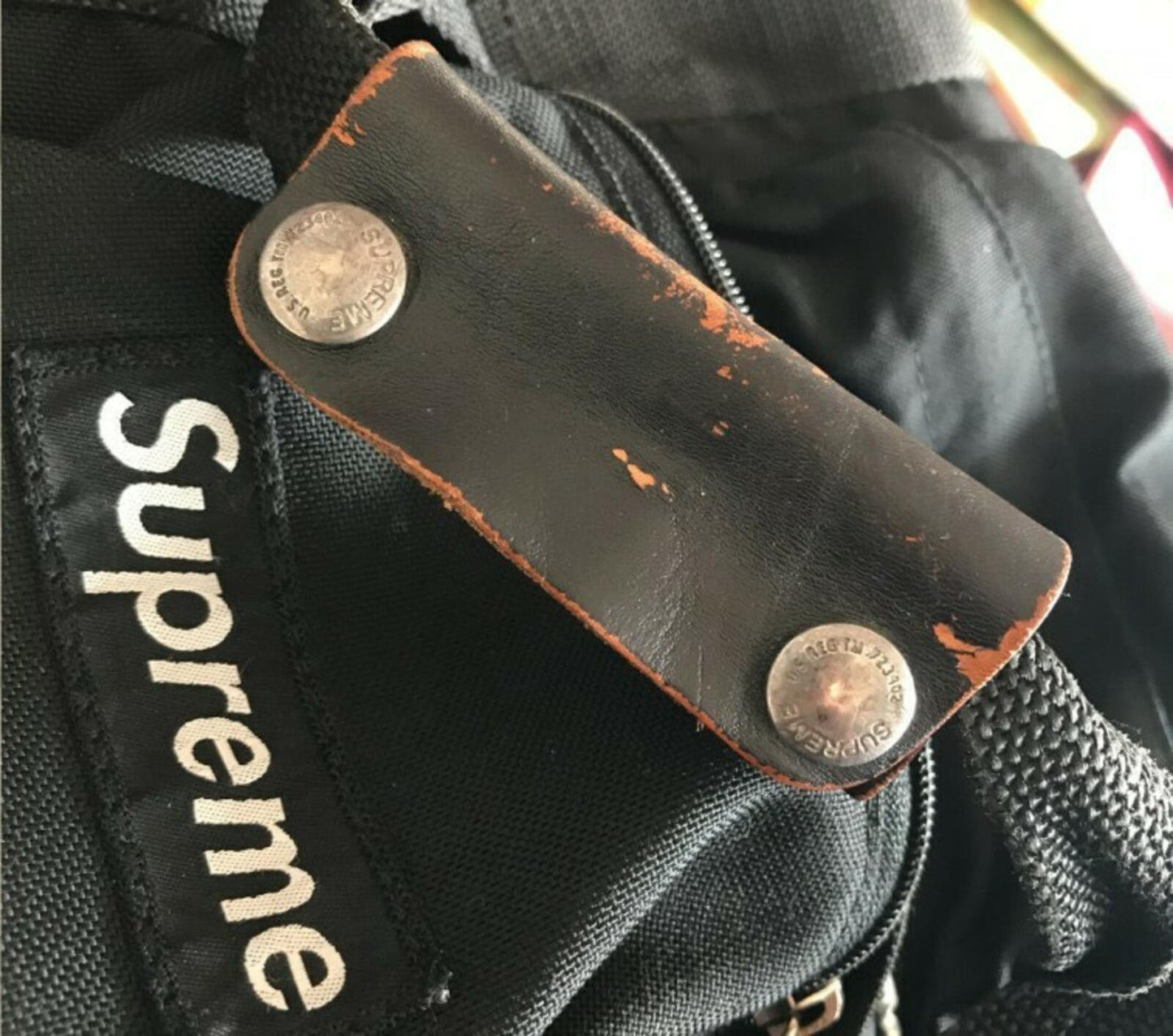 Supreme duffle black bag Mid 90’s Extremely rare Vintage
