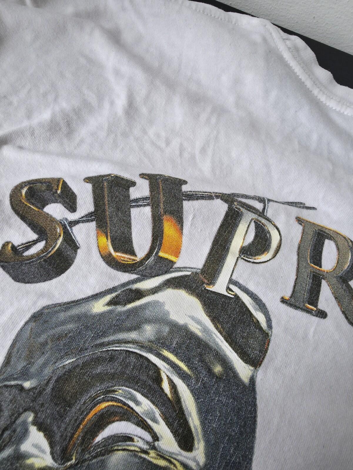 SS20 Supreme Laugh Now Camiseta Blanca Talla XL