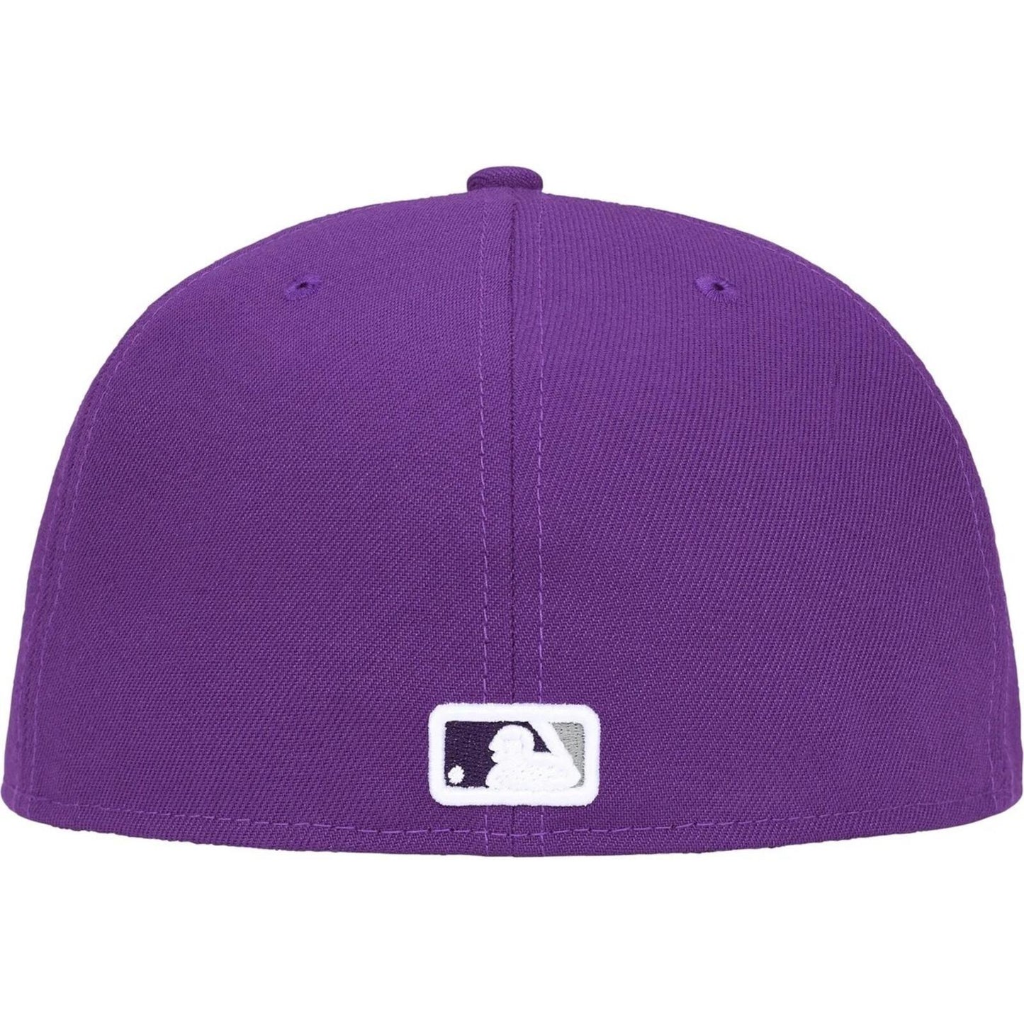 FW25 Supreme x MLB Teams Box Logo New Era Purple Houston Astros Hat Snapback Cap
