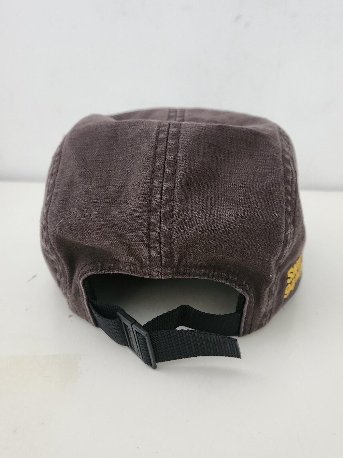 FW22 Supreme Military Camp Cap Hat Brown Box logo