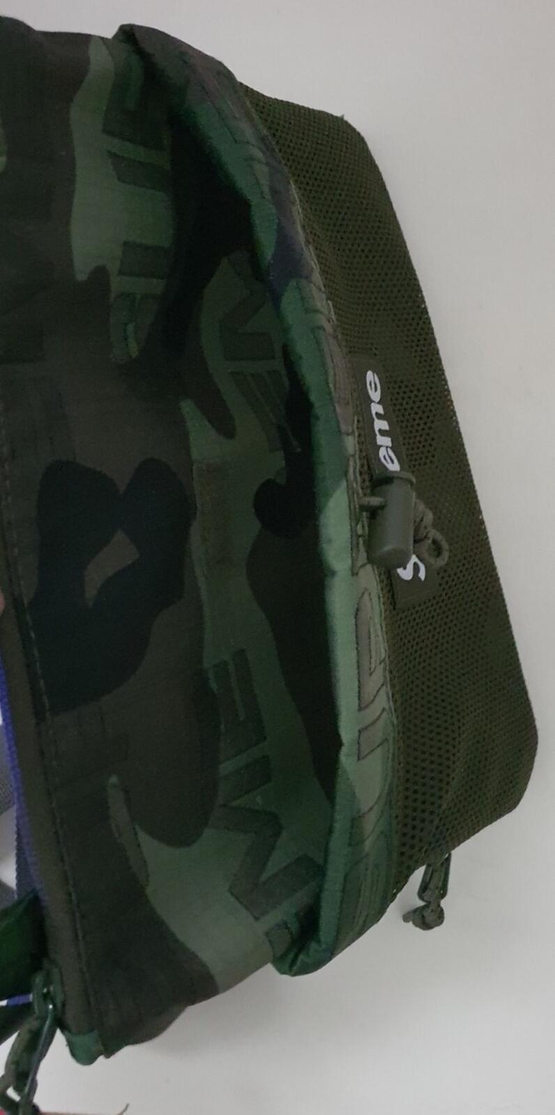 FW21 Supreme Side Bag Woodland Camo