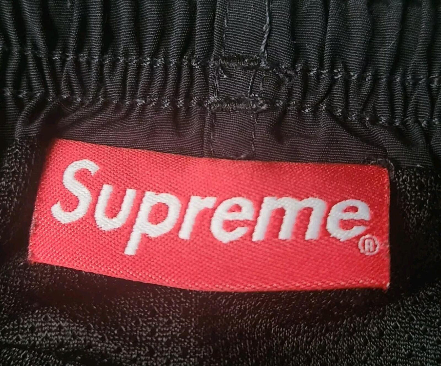SS20 Supreme Malla Panel Bañador Negro Talla M