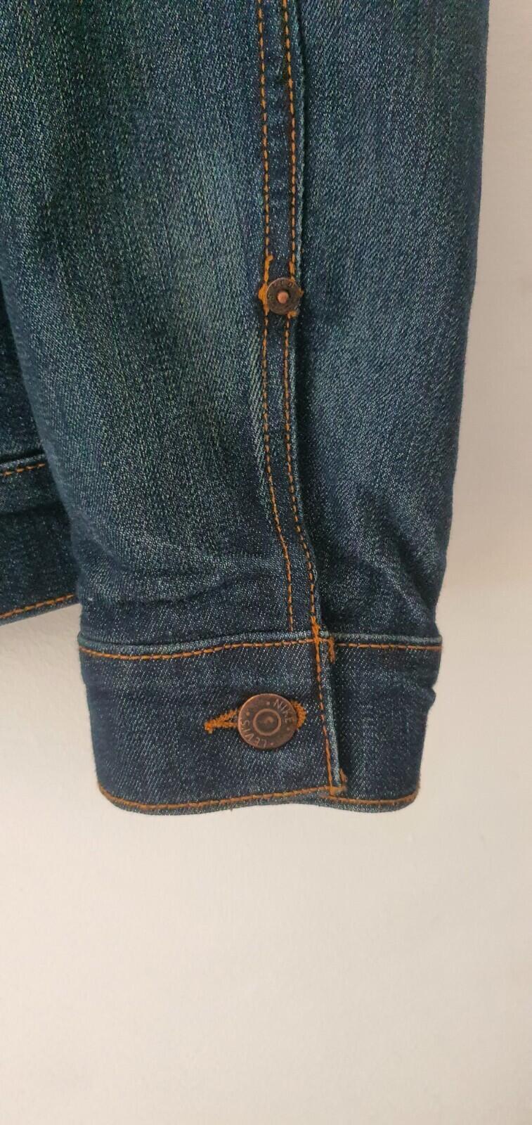 2012 Levi's x Nike SB Trucker Jacket Dri-FIT M medium Denim Blue Vintage Levis