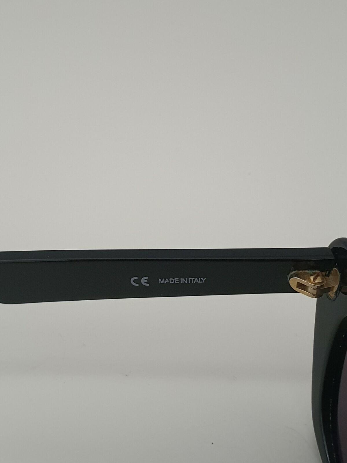 SS17 Supreme Comet Sonnenbrille UVP 168 £ Schwarz genietet made in Italy