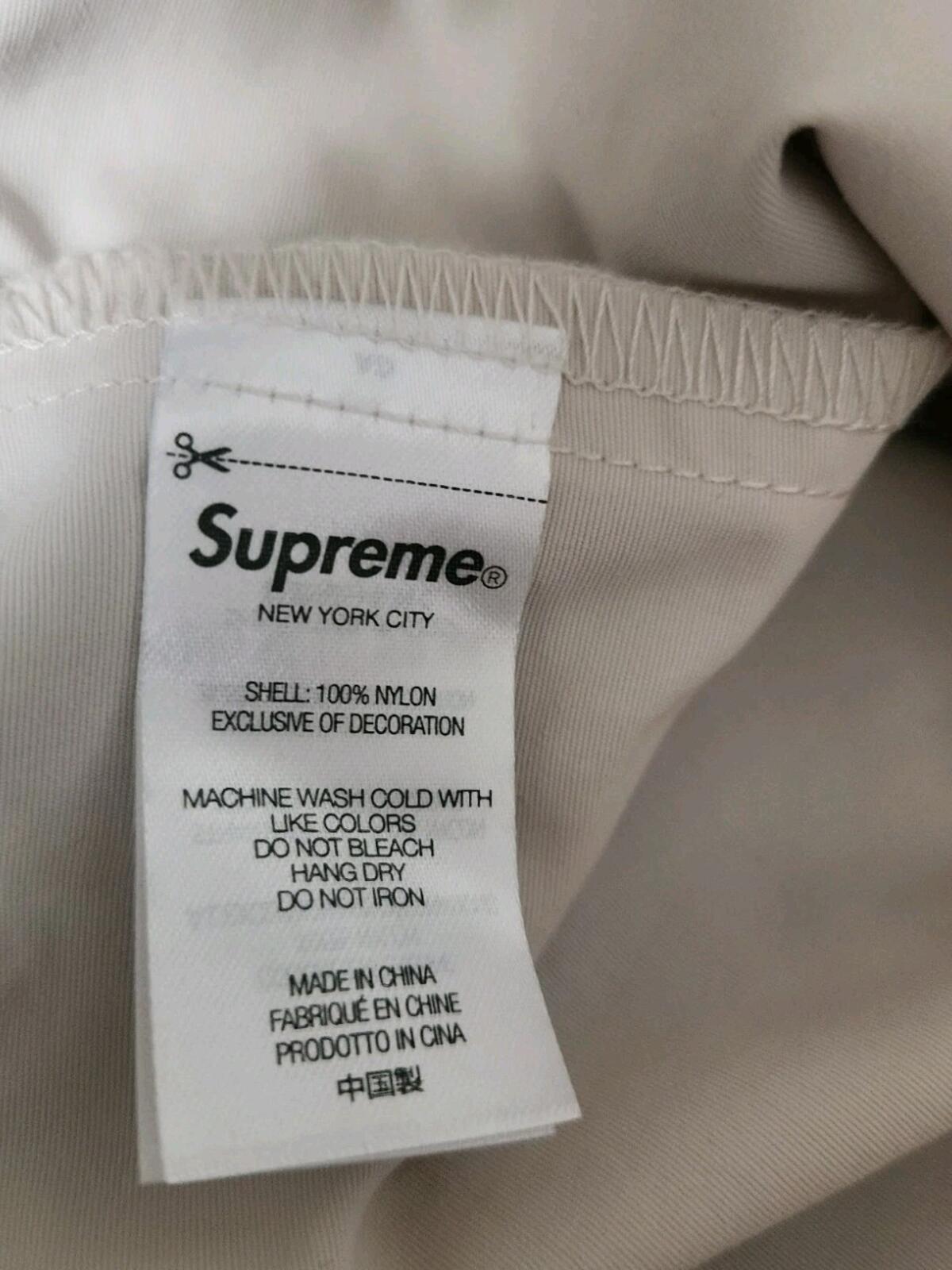 HW22 Supreme Warm Up Hose Stone Größe S klein Nylonhose Wasserabweisend Neu