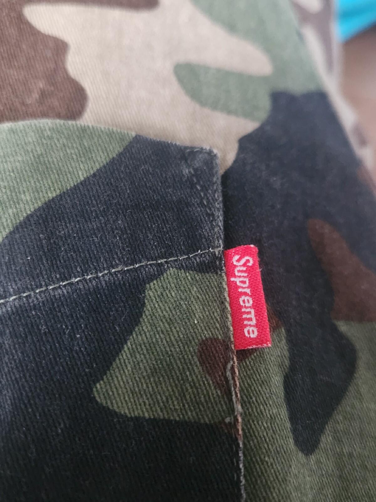FW16 Supreme Woodland Camo Shirt Size M