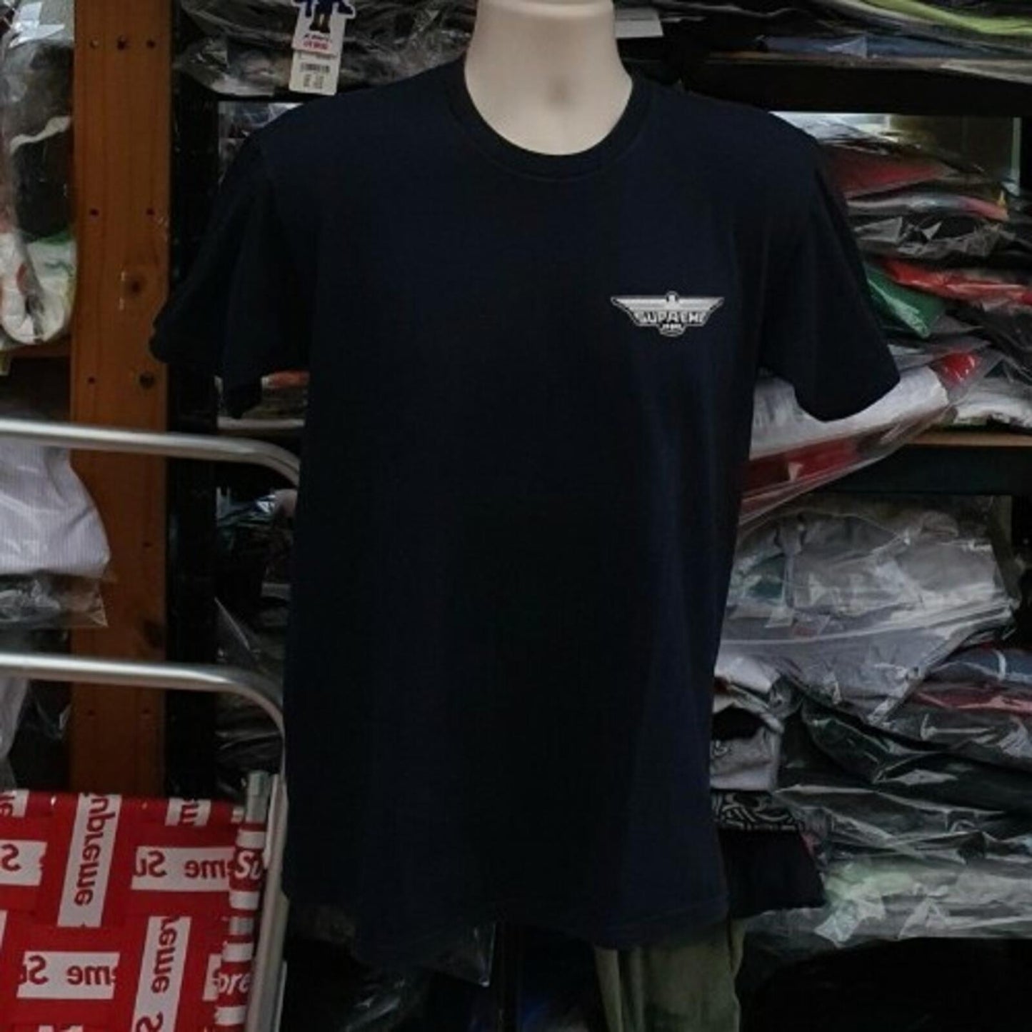 SS12 Supreme Celeste Tee Navy Size M
