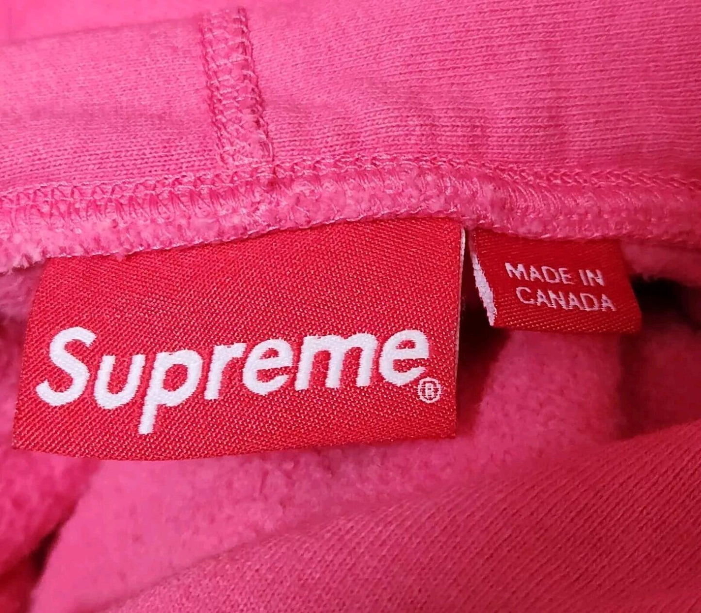 FW17 Supreme x Scarface Friend hooded sweatshirt L Large Pink hoodie Magenta