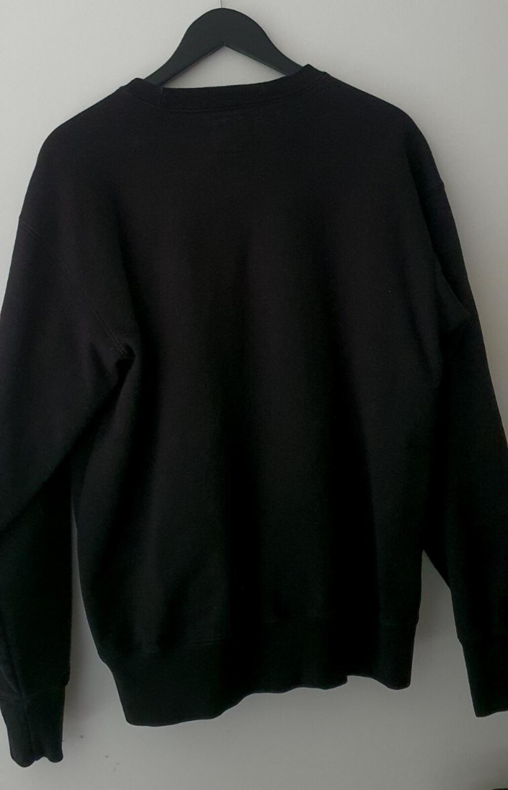 FW20 Supreme Yohji Yamamoto black Crewneck size M medium sweatshirt