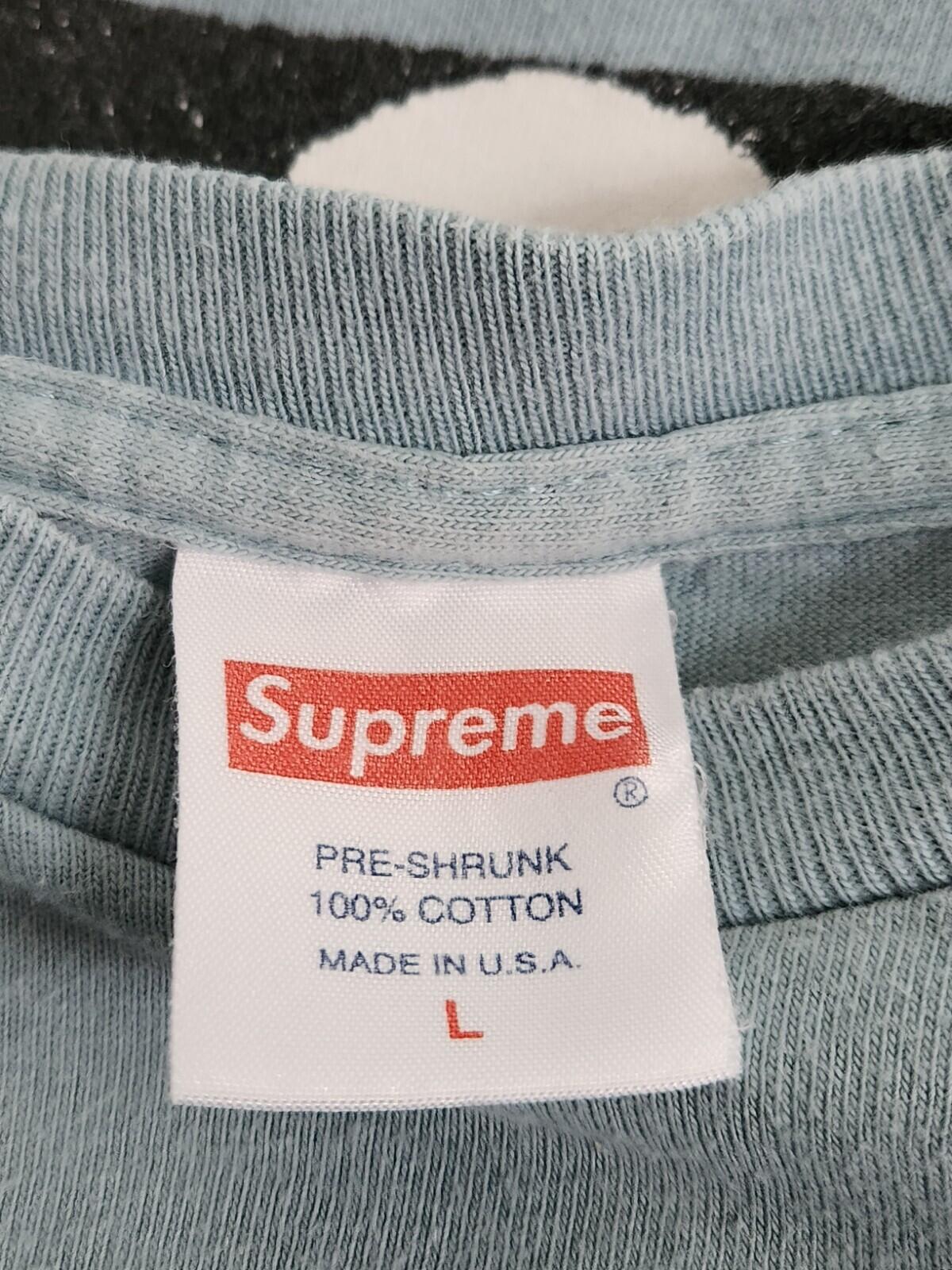 SS16 Supreme Productions Langarm-T-Shirt Schiefer Größe L großes T-Shirt