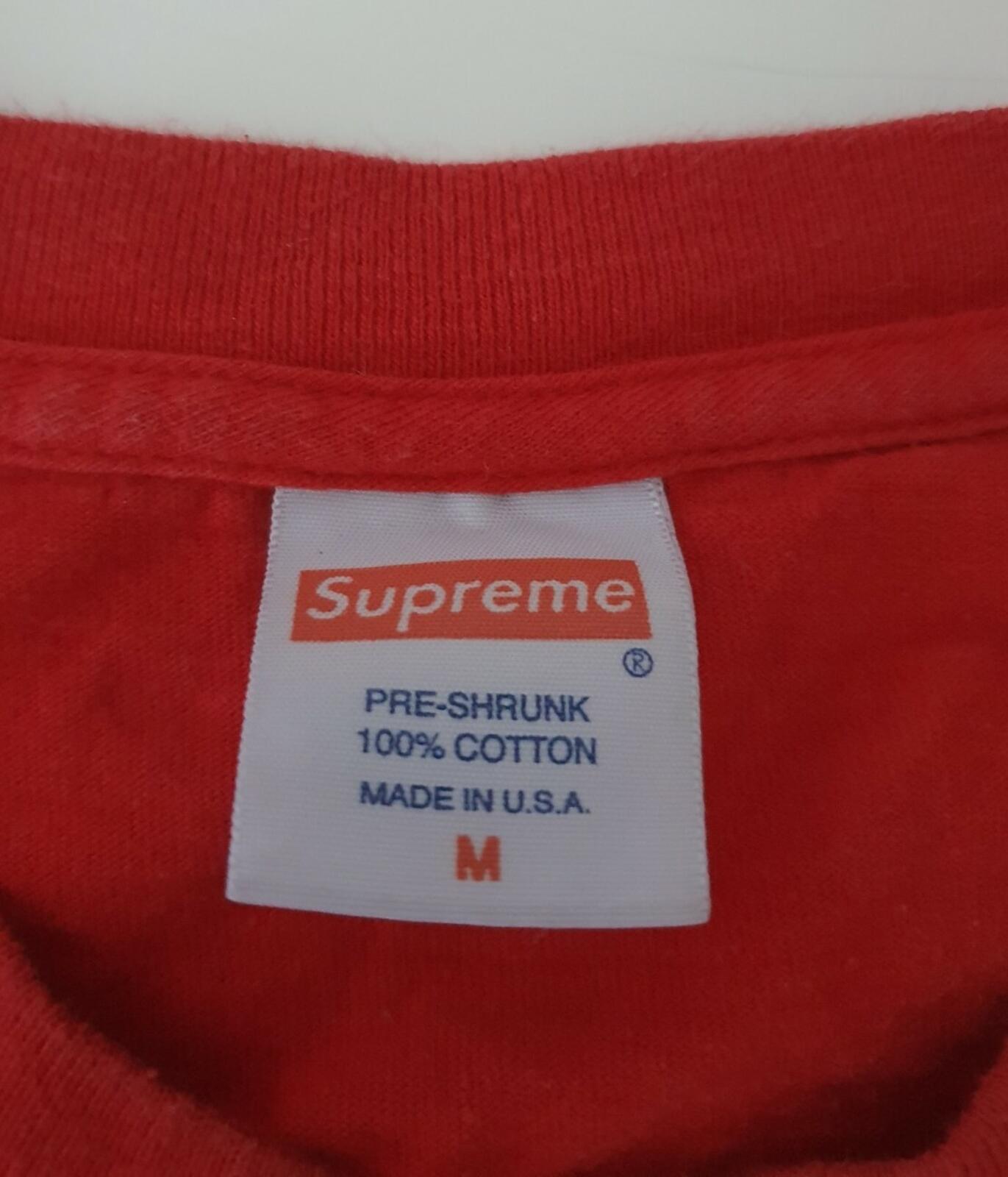 SS14 Supreme Unamerican tee M medium T-shirt Supreme Is Not American Made in USA