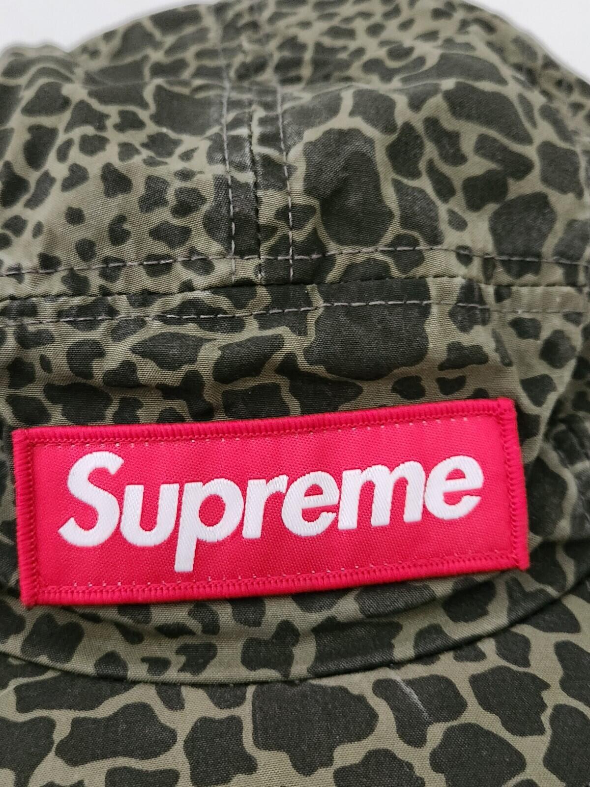 SS12 Supreme Giraffe camo camp cap Multicolour box logo vintage 2012 Rare Hat