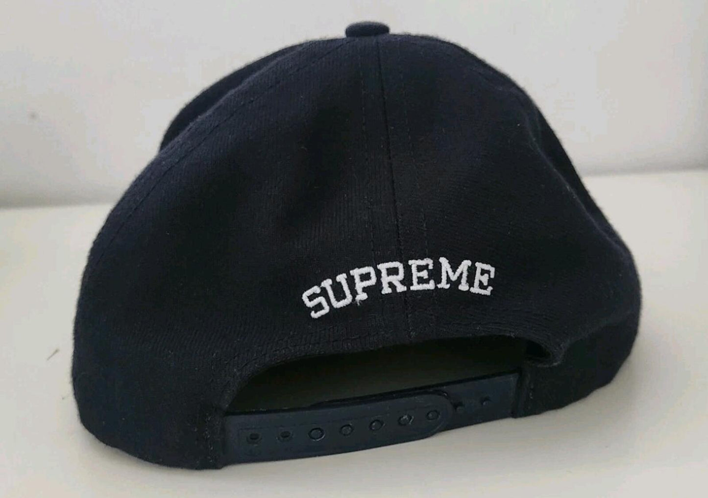 SS13 Supreme Eye Of Horus 5-panel Cap Navy