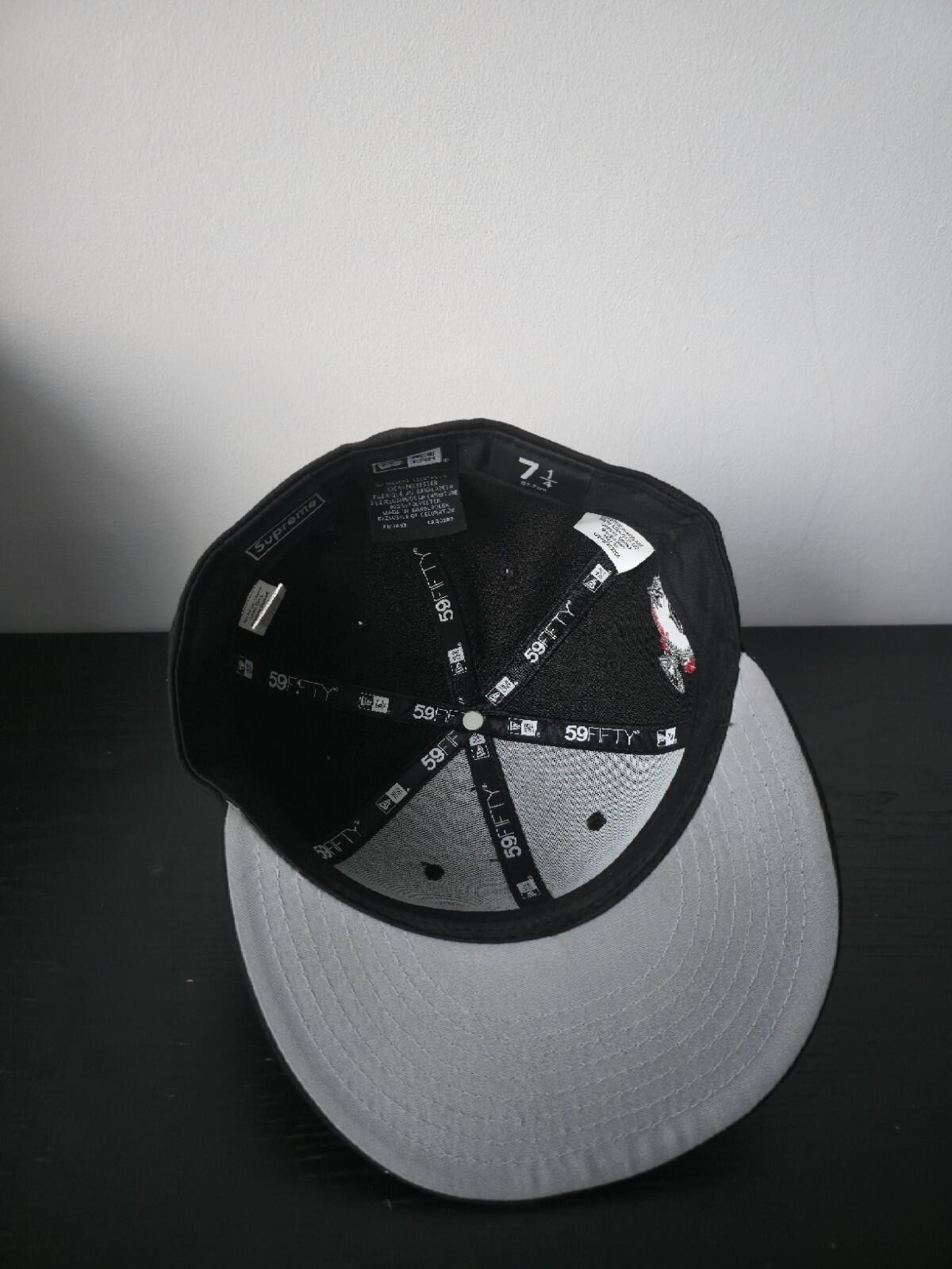 FW24 Supreme Screw Ball S Logo New Era Black Size 7 1/4