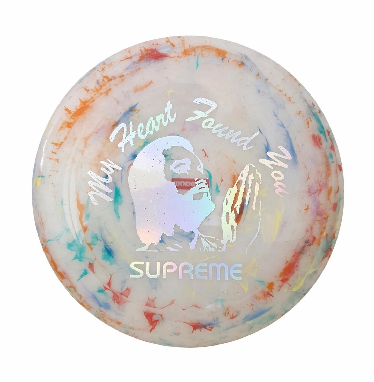 SS21 Supreme Wham O Savior Frisbee White Plastic 11" Flying Disc Accessory