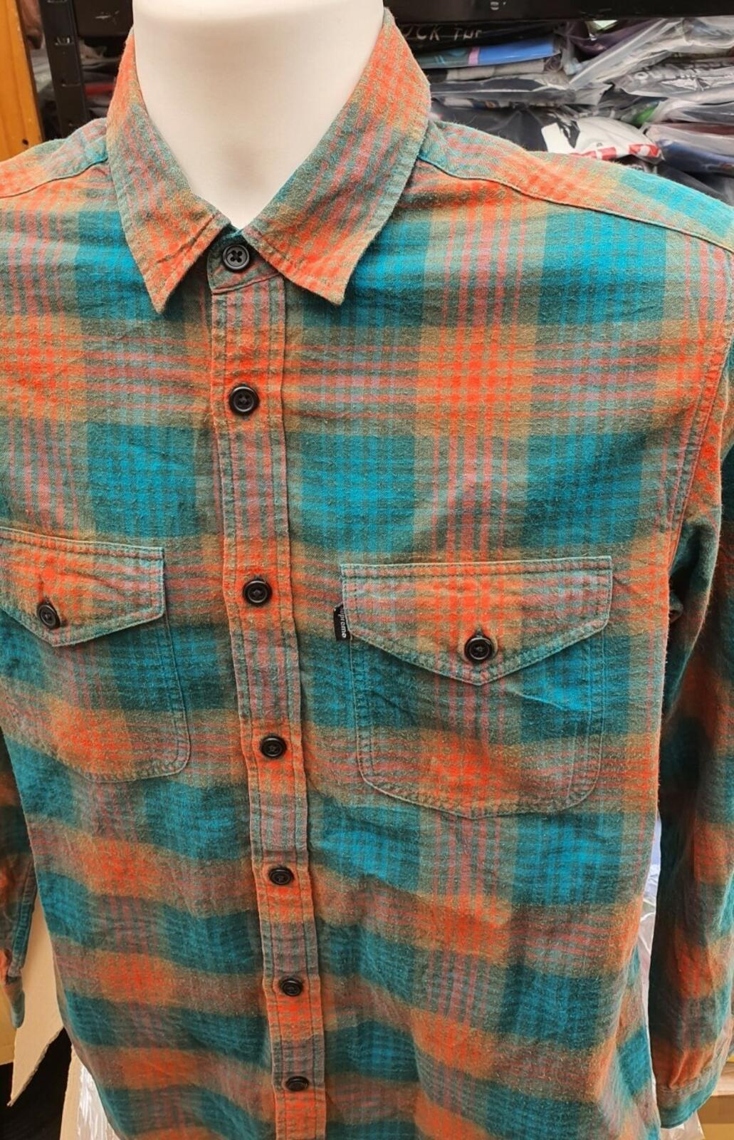 FW11 Supreme Ombre Plaid Shirt Size S
