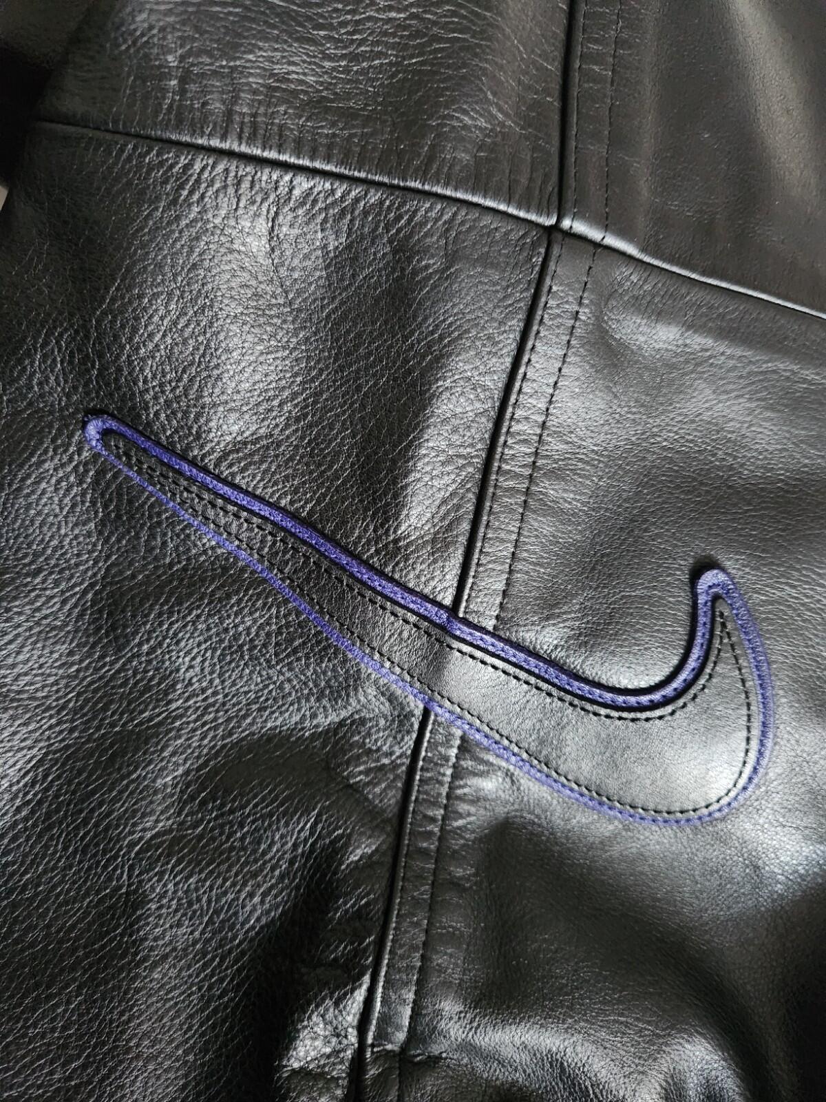 FW19 Supreme x Nike Leather Warm Up Pant RRP $498 Black S Small W30 L30 Trousers