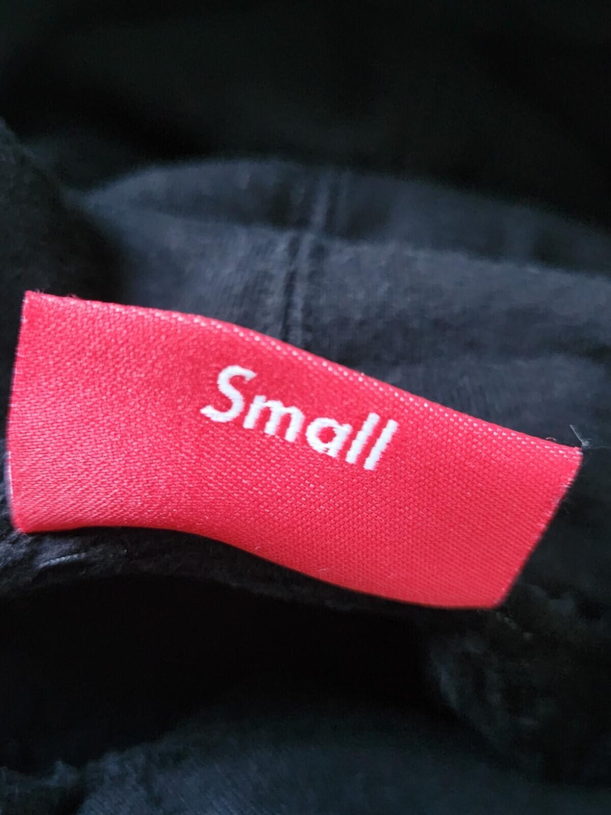 SS21 Supreme Basketball Jersey hooded sweatshirt Black Red hoodie S Small