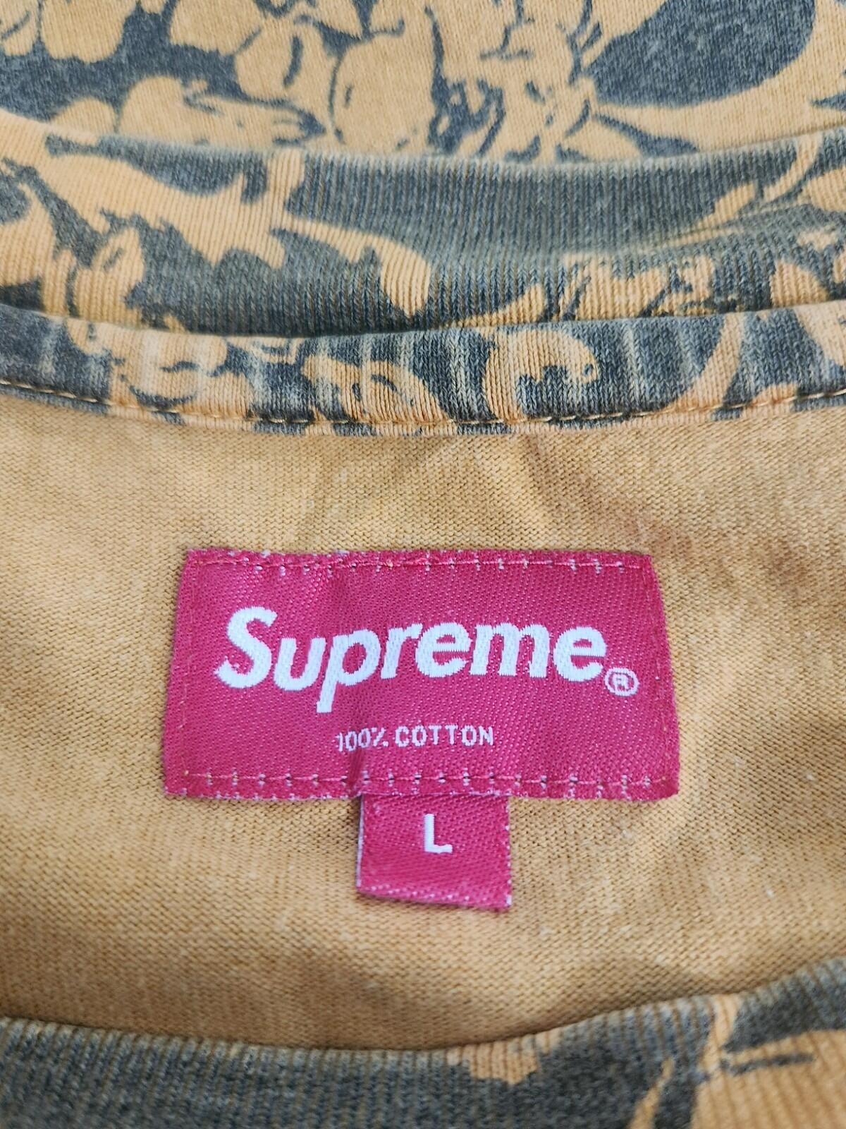 SS20 Supreme Small Box Logo Floral Tee Size L