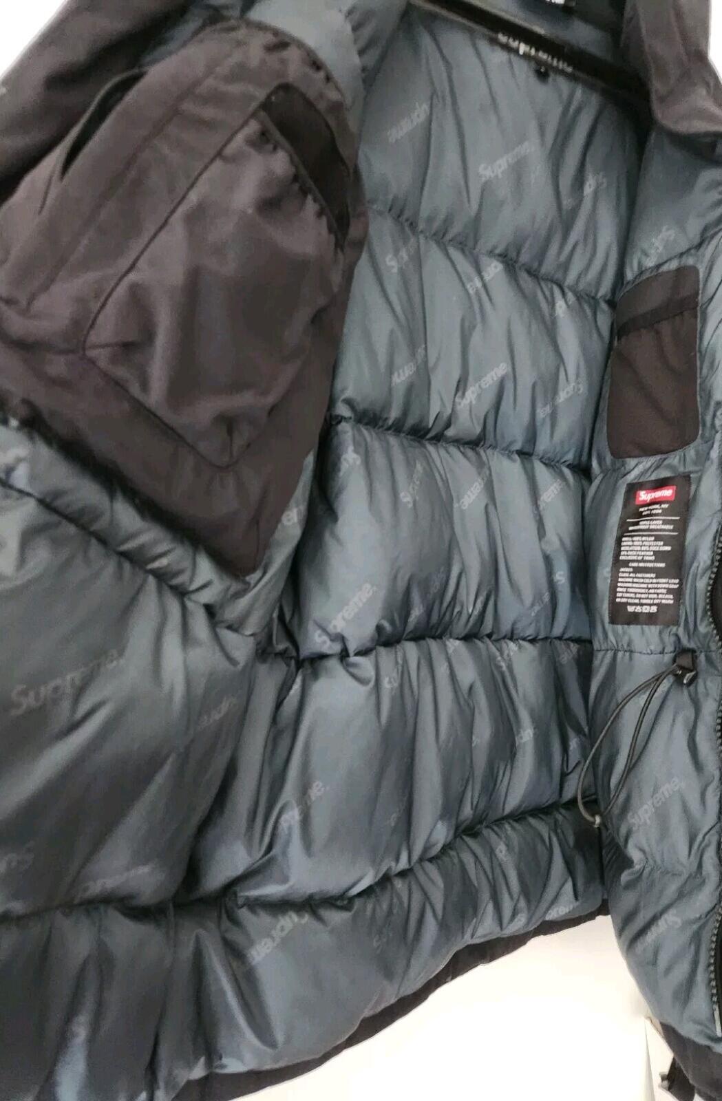 FW15 Supreme Uptown Down Parka Jacket Black Size S Waterproof Kanye West
