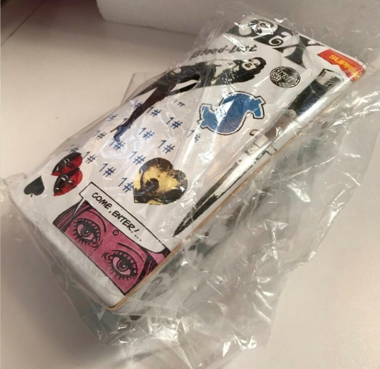 SS19 Supreme Blood Lust Ceramic Box White