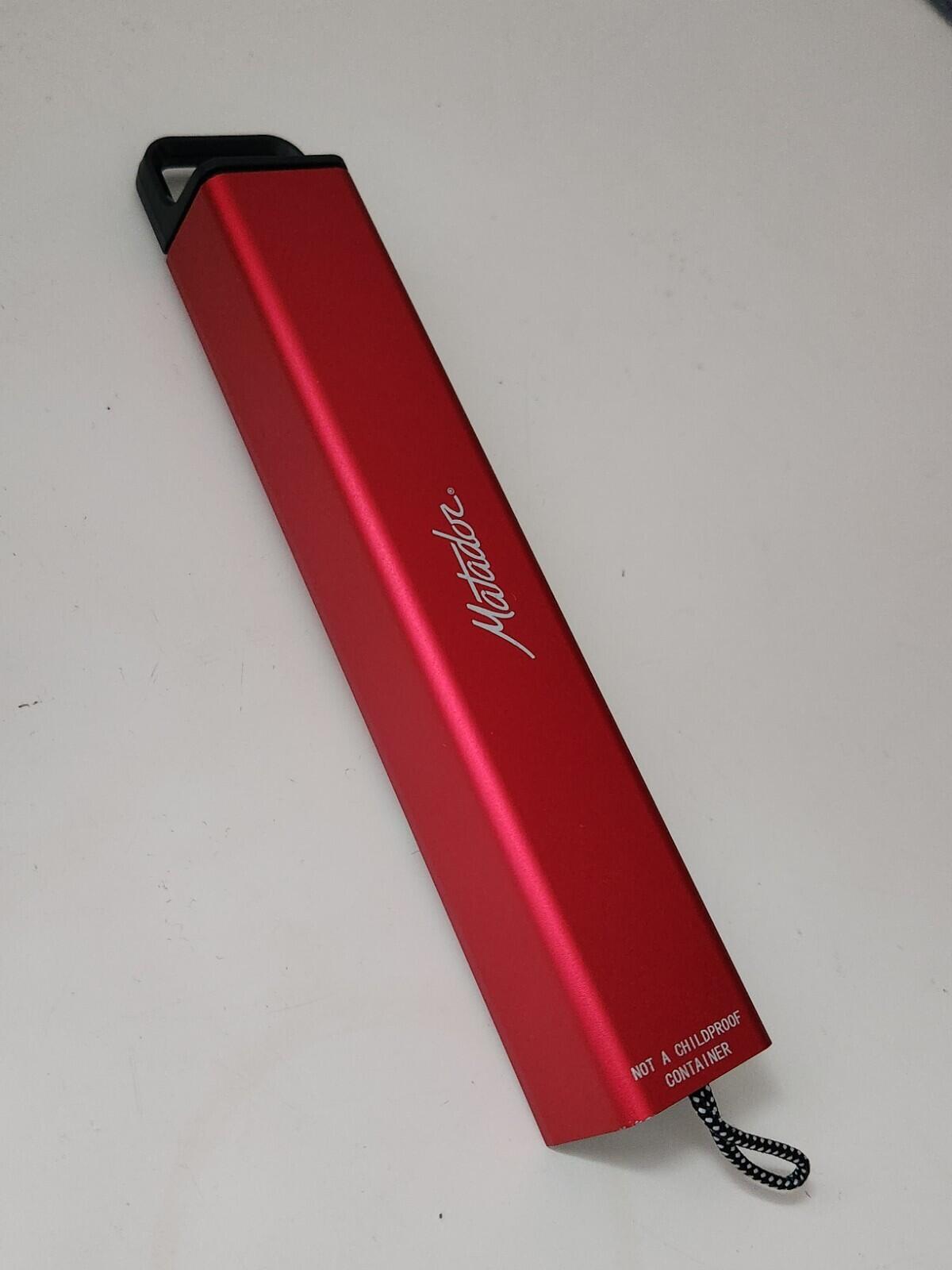 FW23 Supreme x Matador Wasserdichte Pillendose Rot Zubehör Wasserdicht