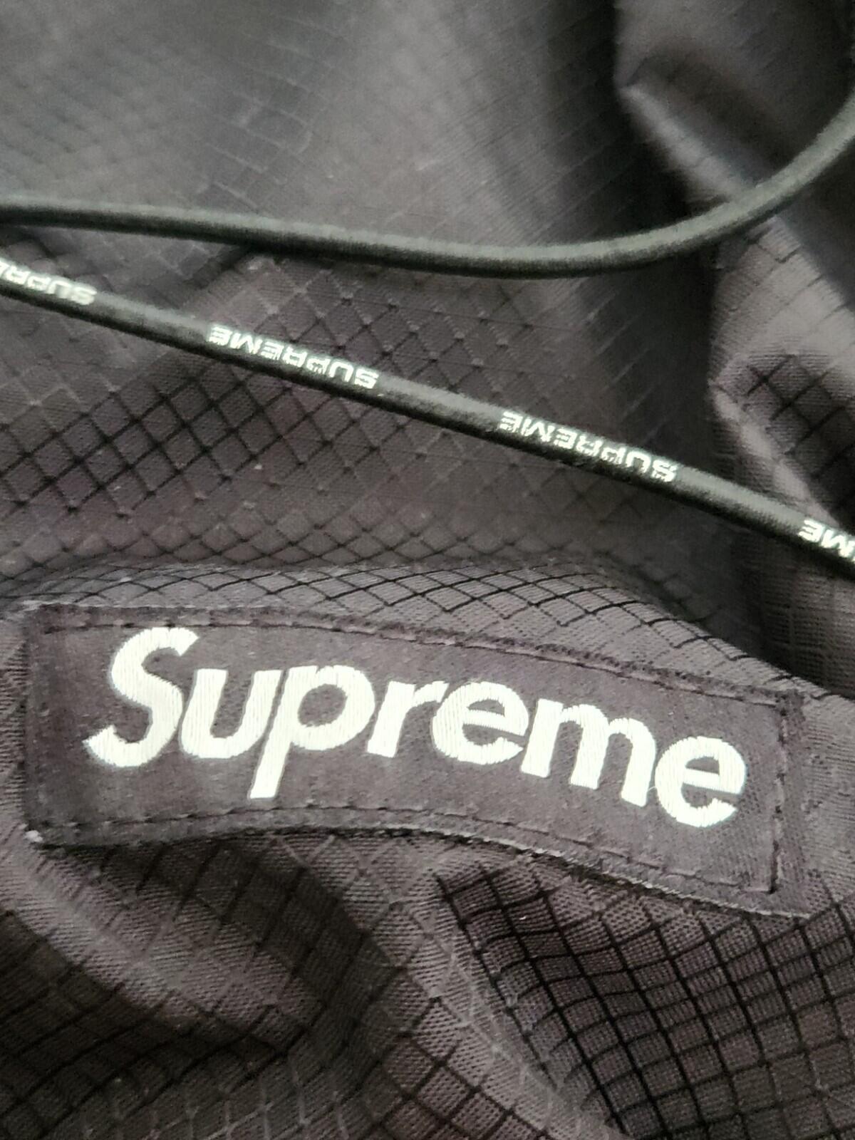 SS22 Supreme Sling Bag Black Water Resistant
