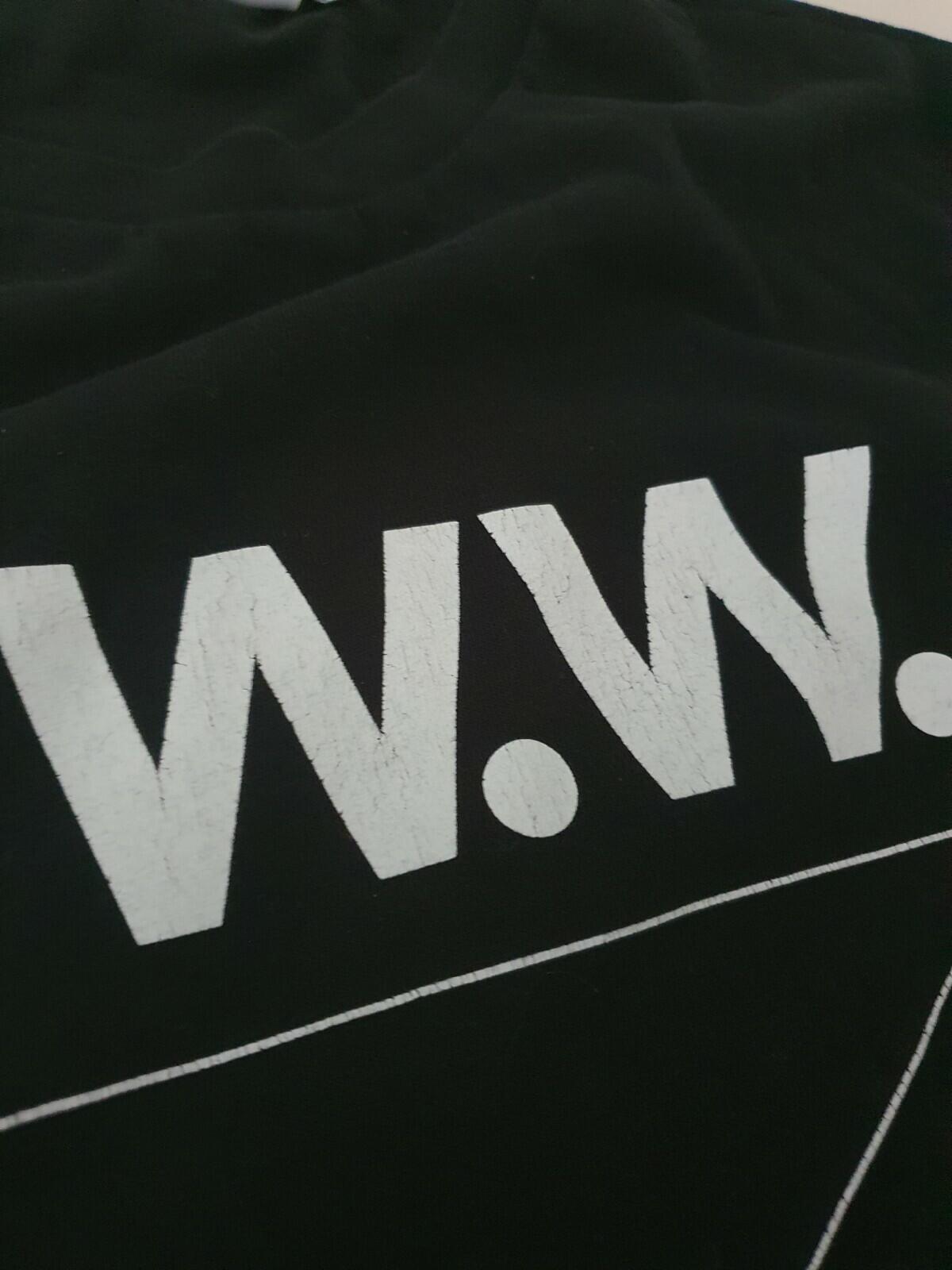 Champion by Wood Wood Alec Tee black tee L Large T-shirt W.W. Made in Italy