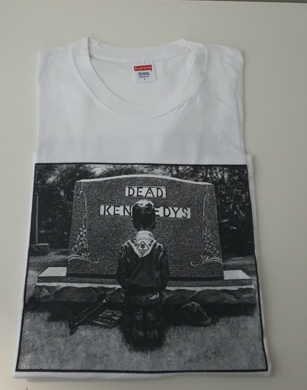 SS14 Supreme x Dead Kennedys Tee White Size L