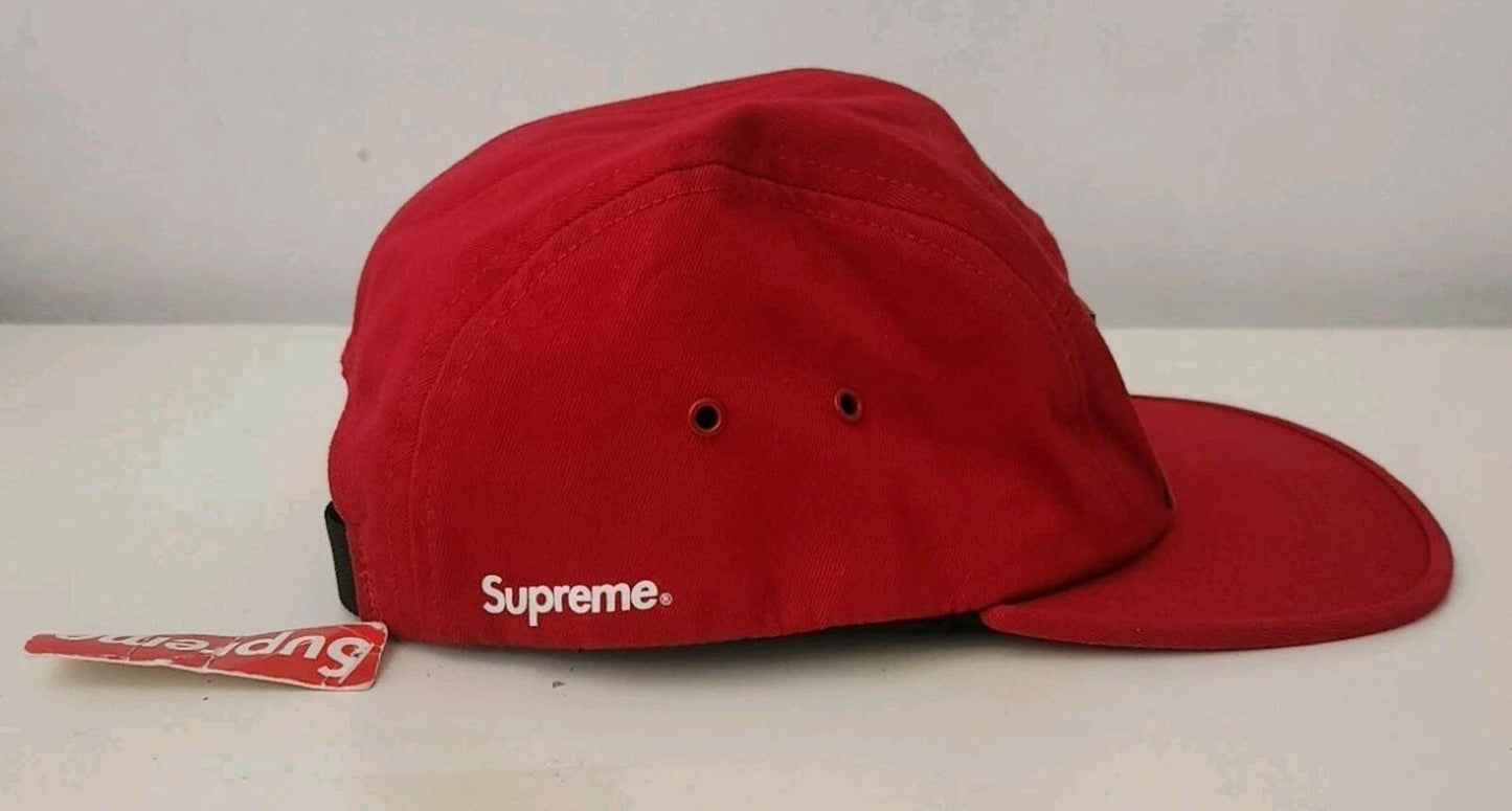 FW15 Supreme Big Game Camp Cap Red Hat Made In U.S.A Vintage 2015 New With Tag