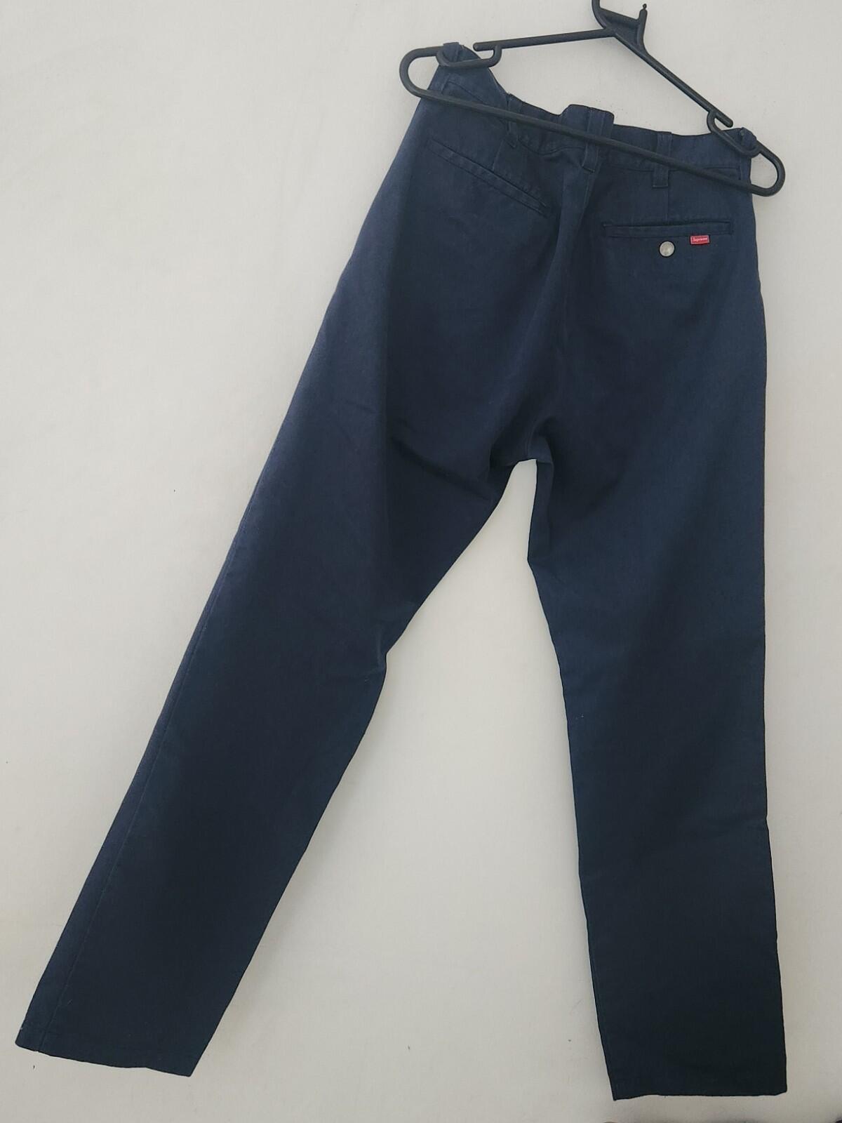 SS15 Supreme Work Pant Navy Trousers Size 32 W32 L32 Medium Pants