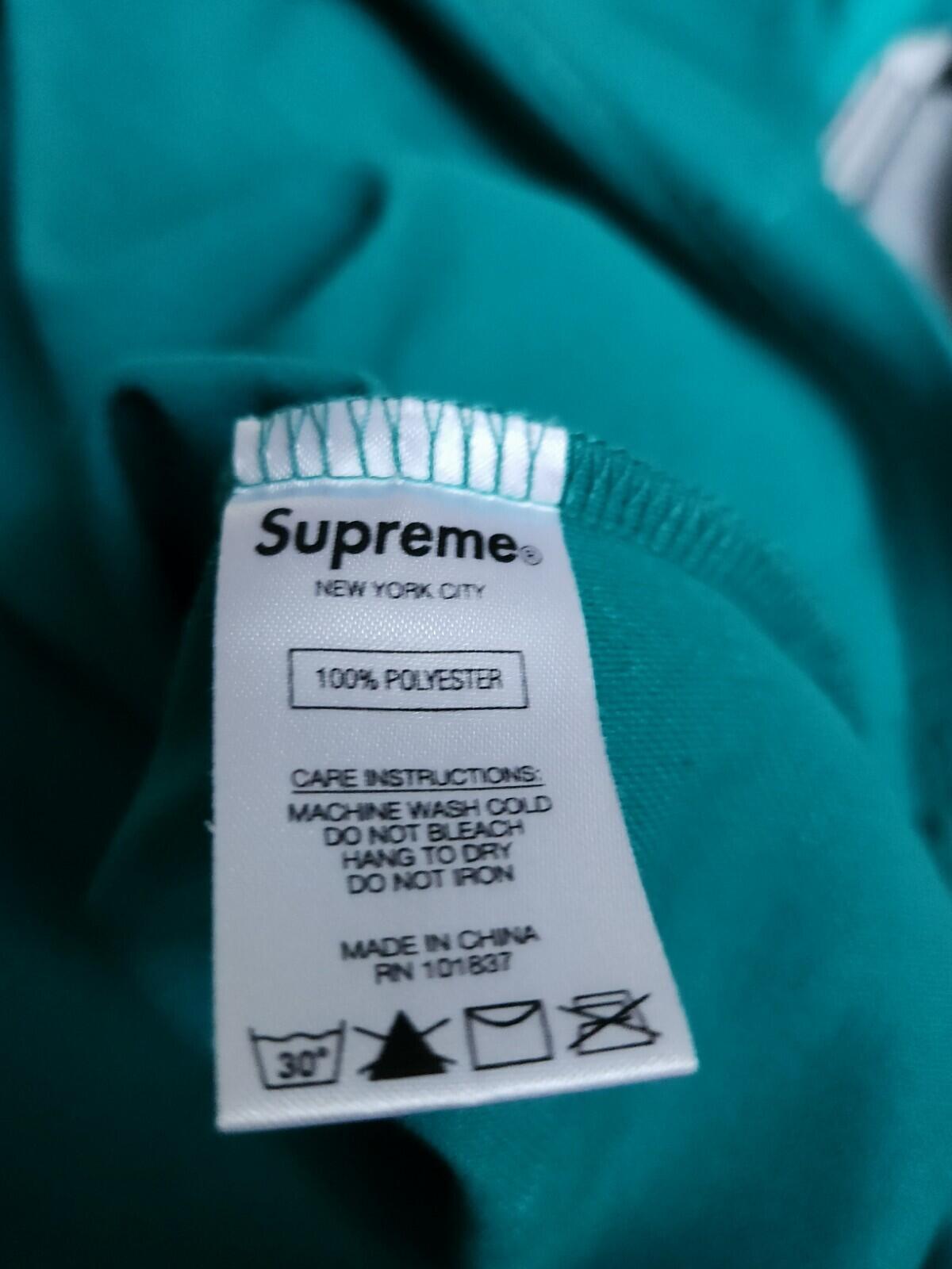 SS19 Supreme Highest Standards Level Athletic S/S Tee Teal Size M